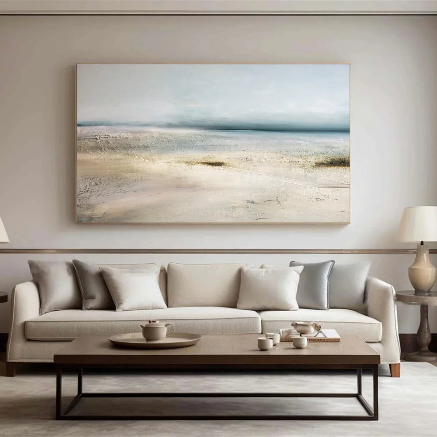 Sea & Sky Abstract Wall Art #SK165