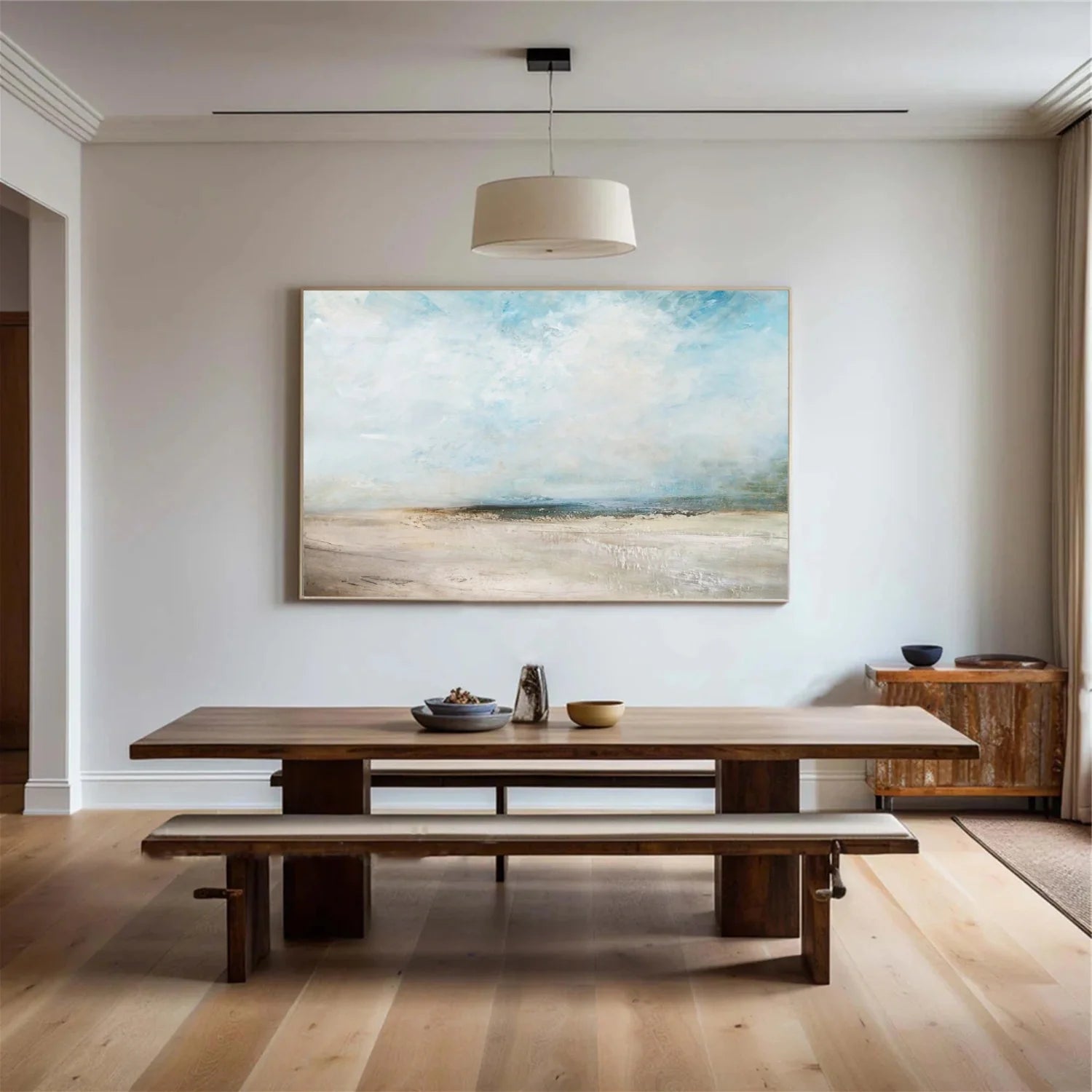 Sea & Sky Abstract Wall Art #SK164