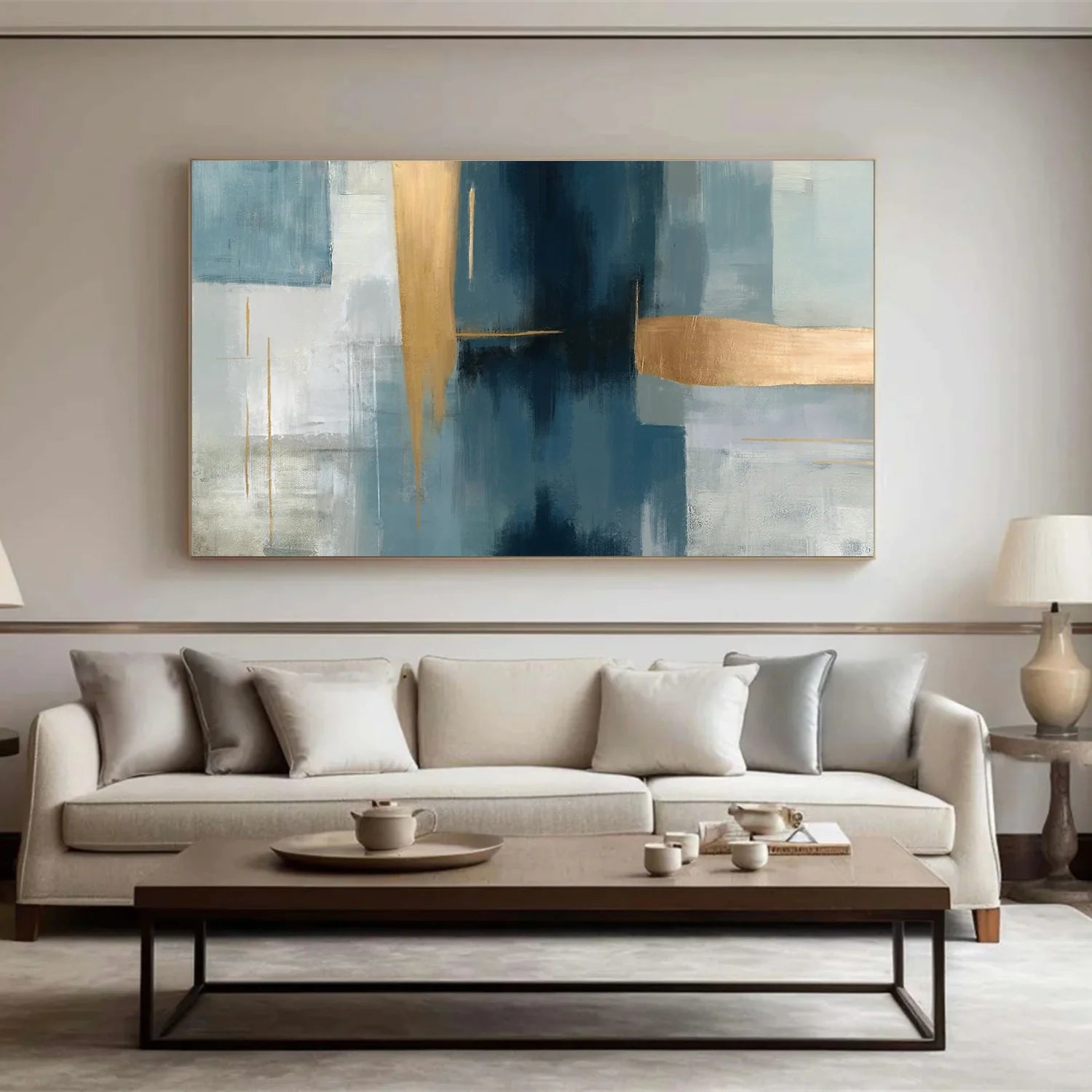 Abstract Canvas Art #WA586