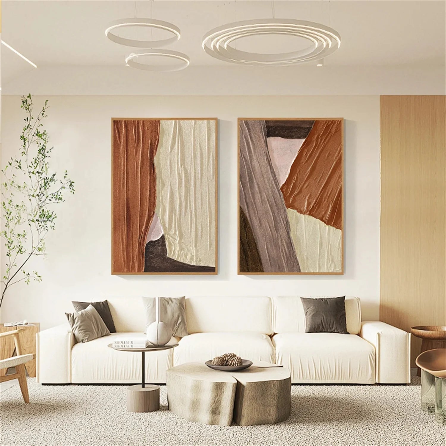 Abstract Tranquility Set of 2 #WA319