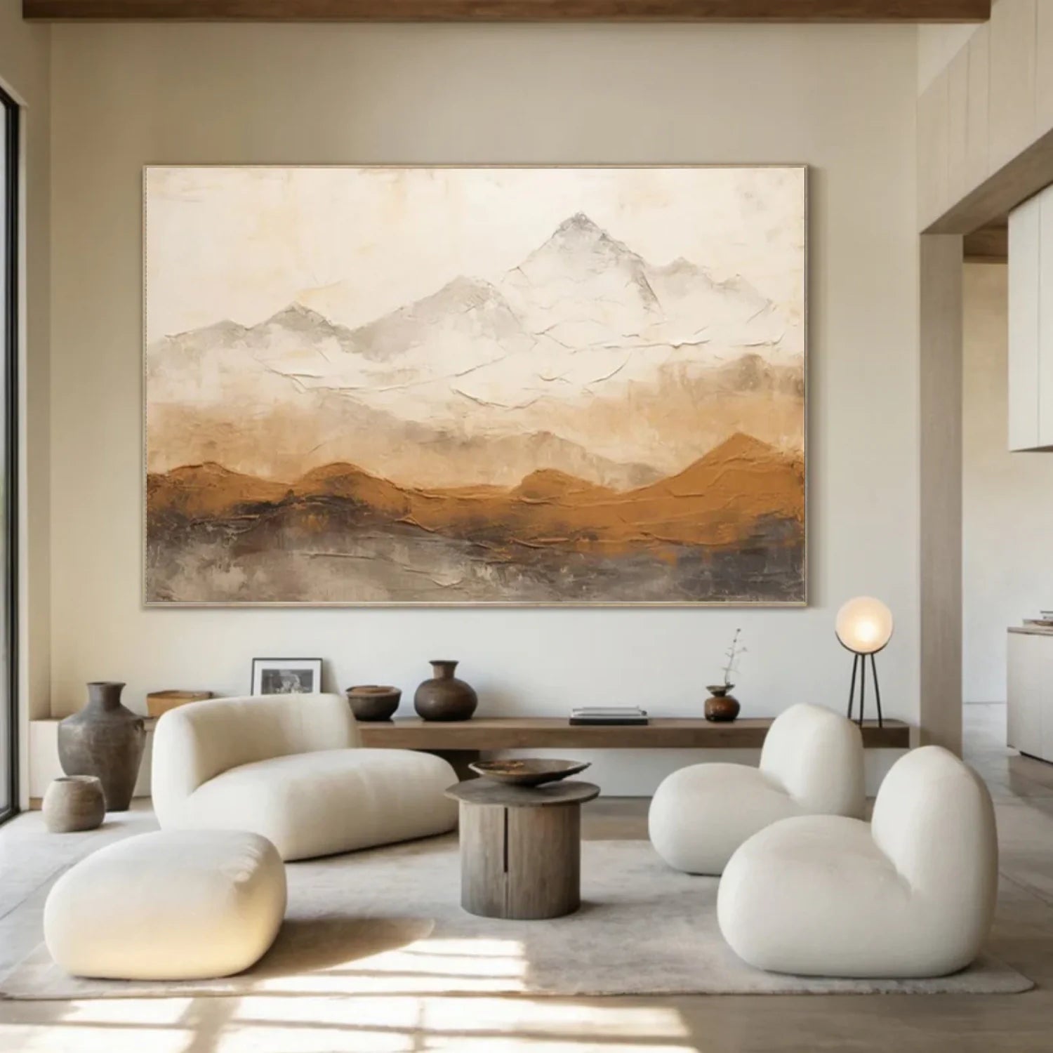 Minimalist Mountain Canvas Art #MD292