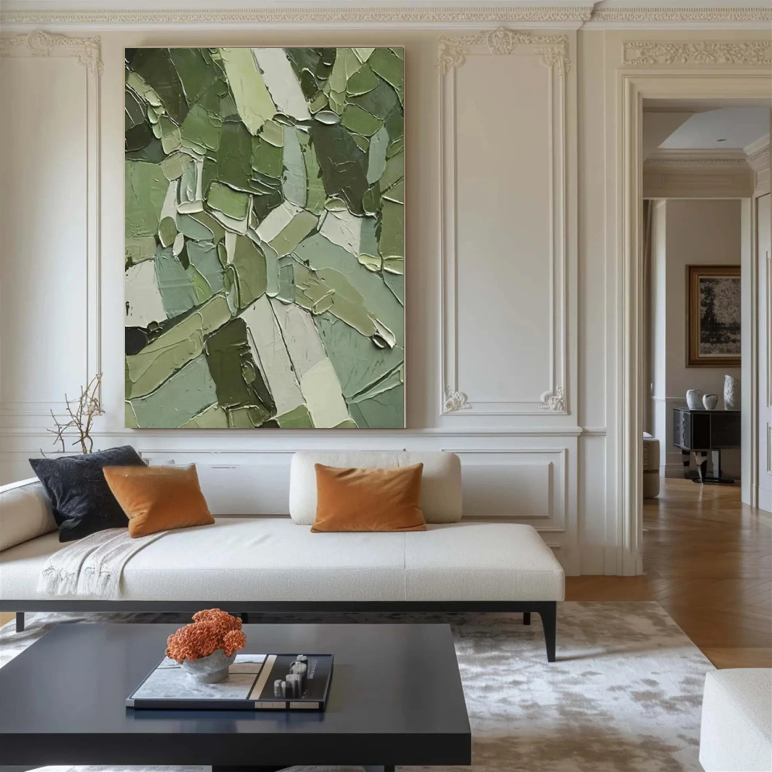 Green Texture Art #GT028