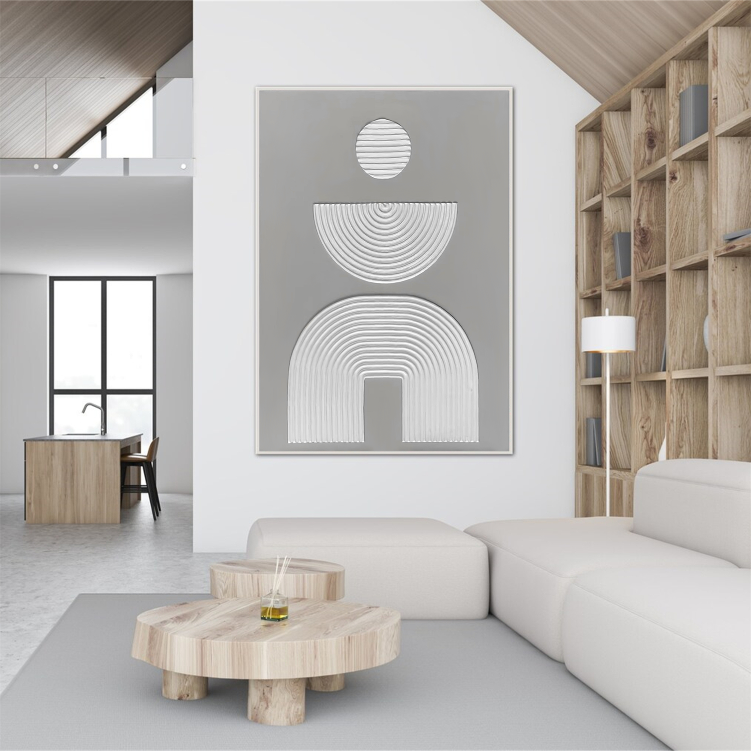 Minimalist Textured_Canvas Art #MD275