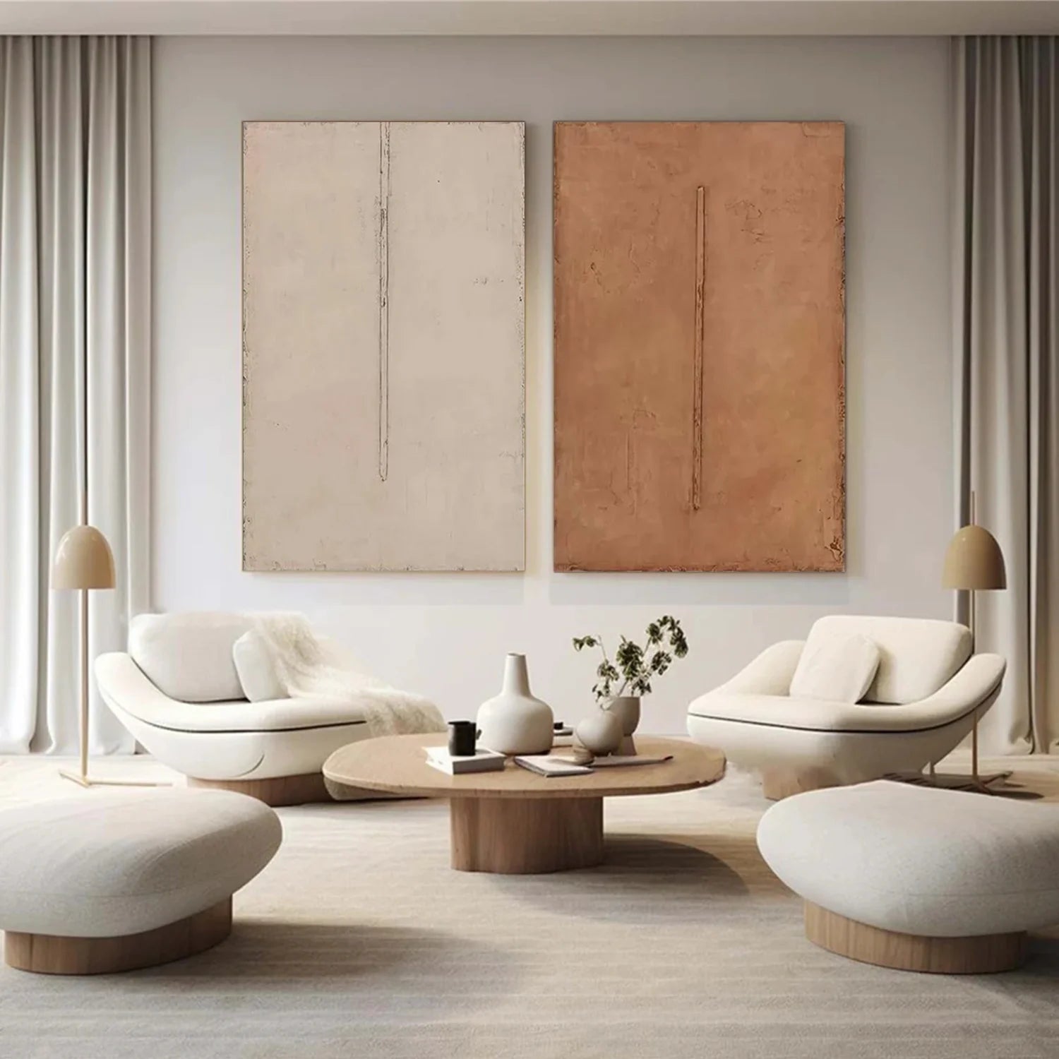 WABI SABI TRANQUILITY Set of 2 #WA561