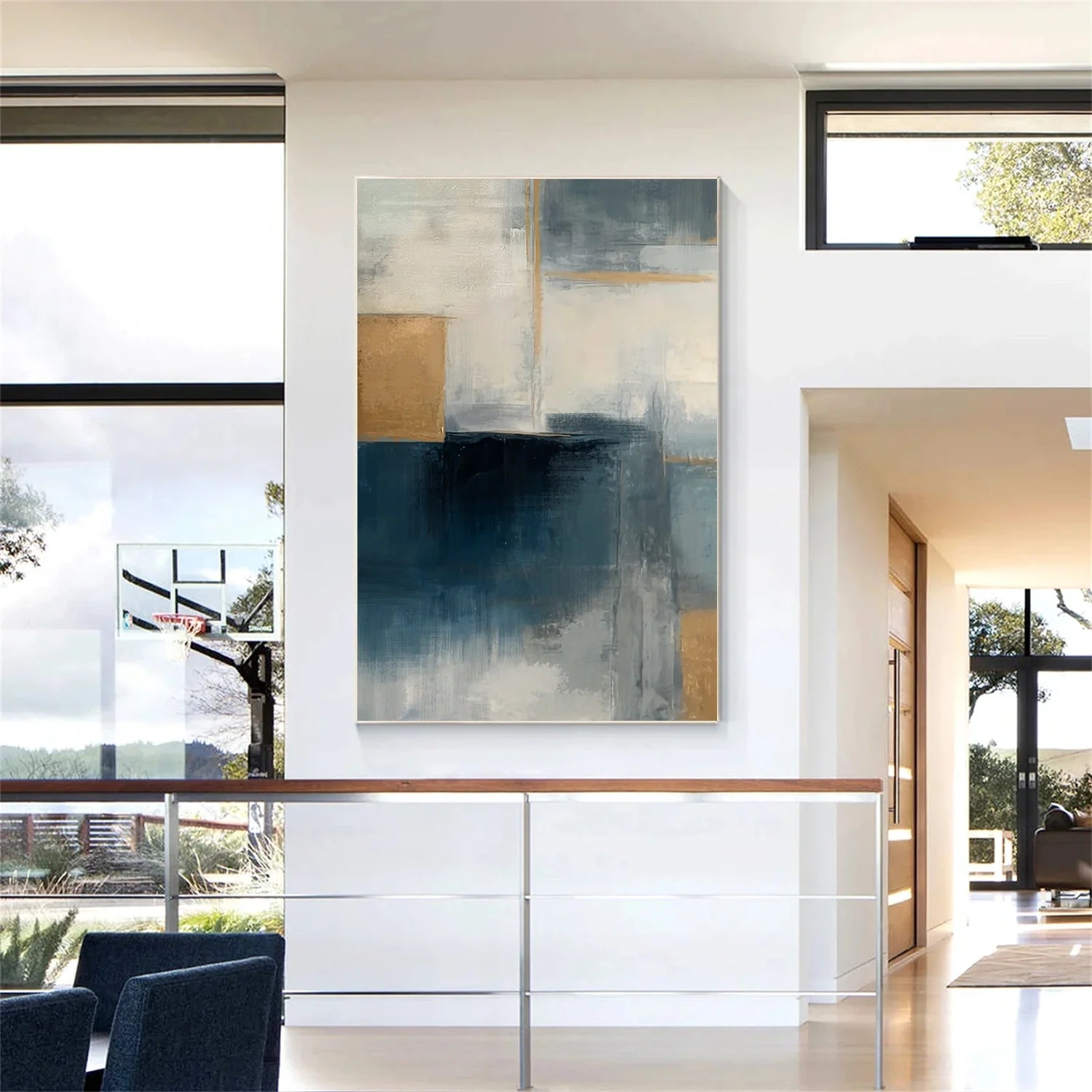 Abstract Canvas Art #WA584