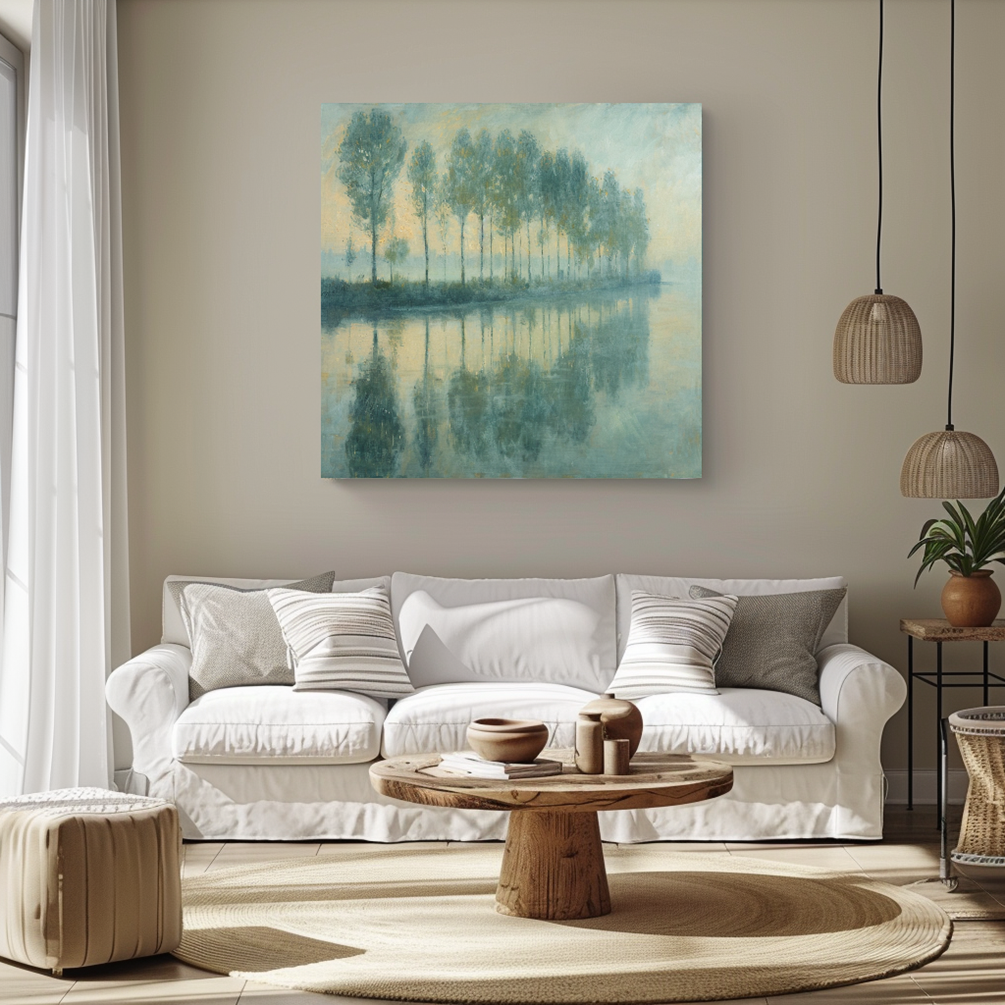Impressionist Landscape Oil Painting #FT330