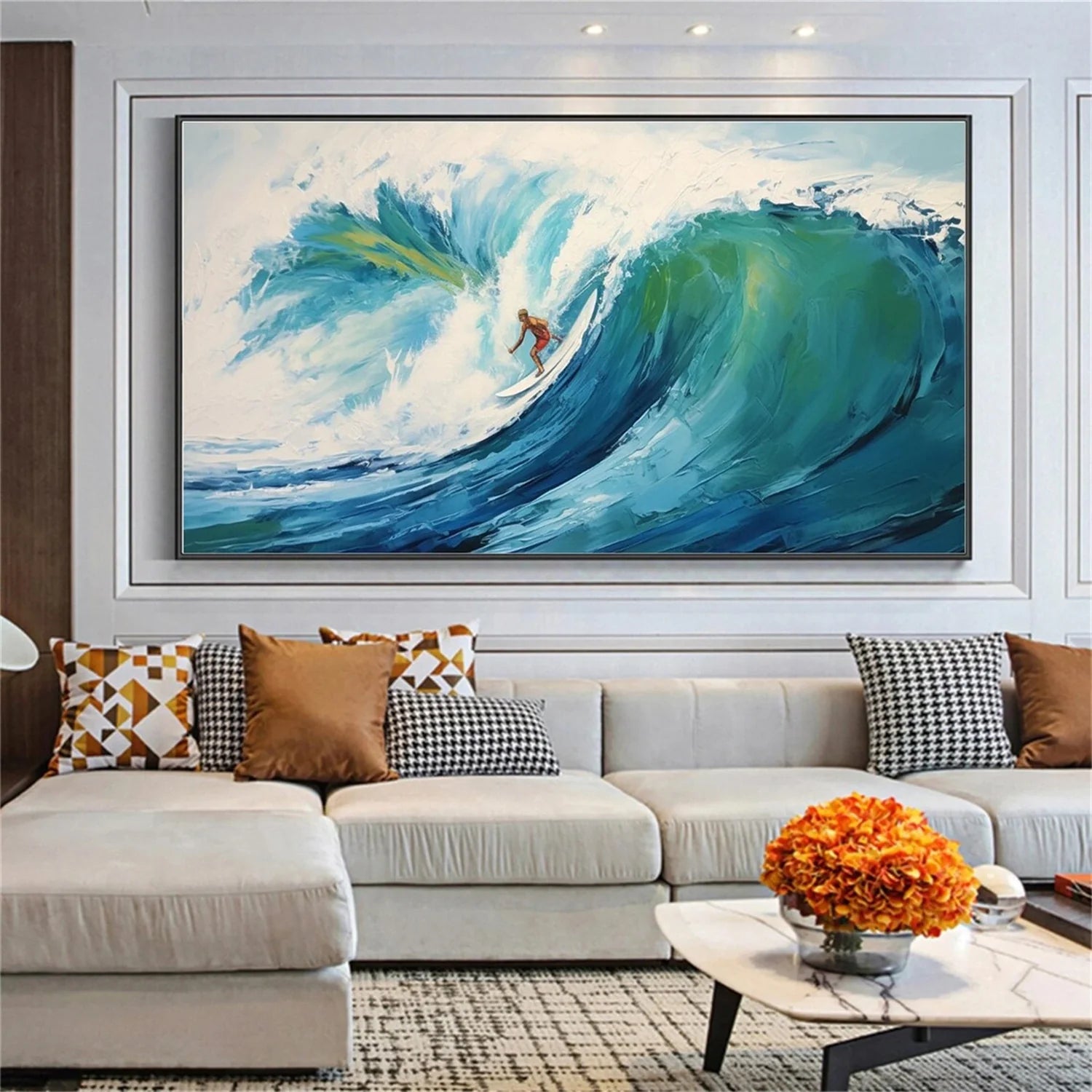 Minimalist Sea & Sky Art #SK087