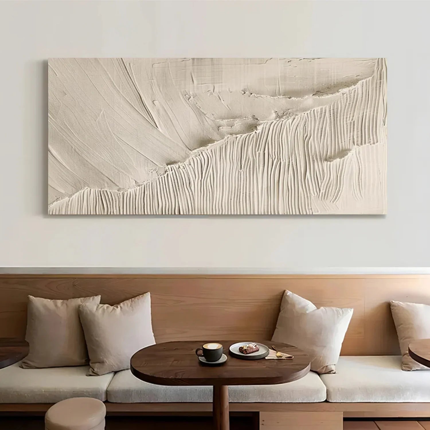 Minimalist_Textured_Canvas Art #MD273