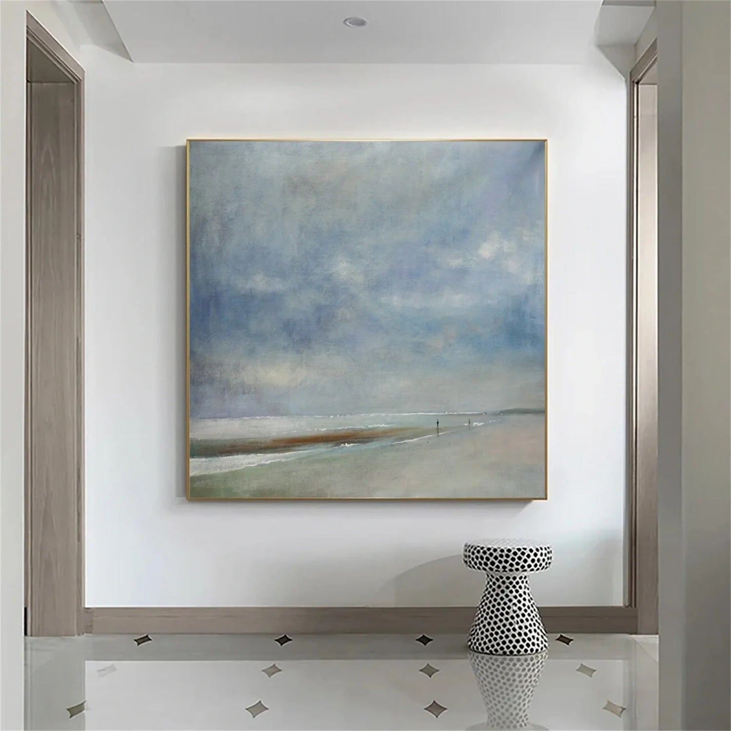 Sea & Sky Abstract Wall Art #SK167