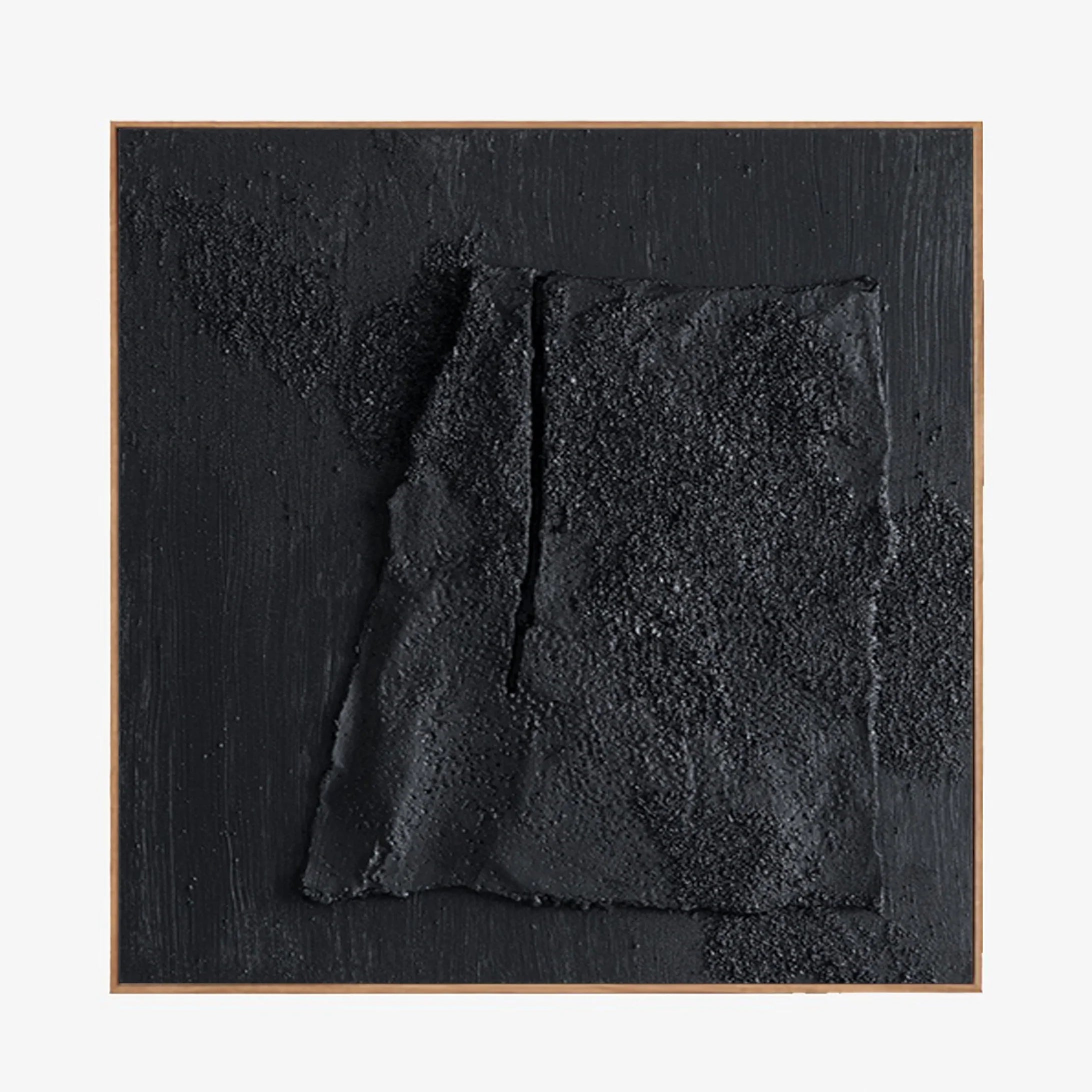 3D Minimalist Textured Canvas Wall Artwork Original for Room Decor