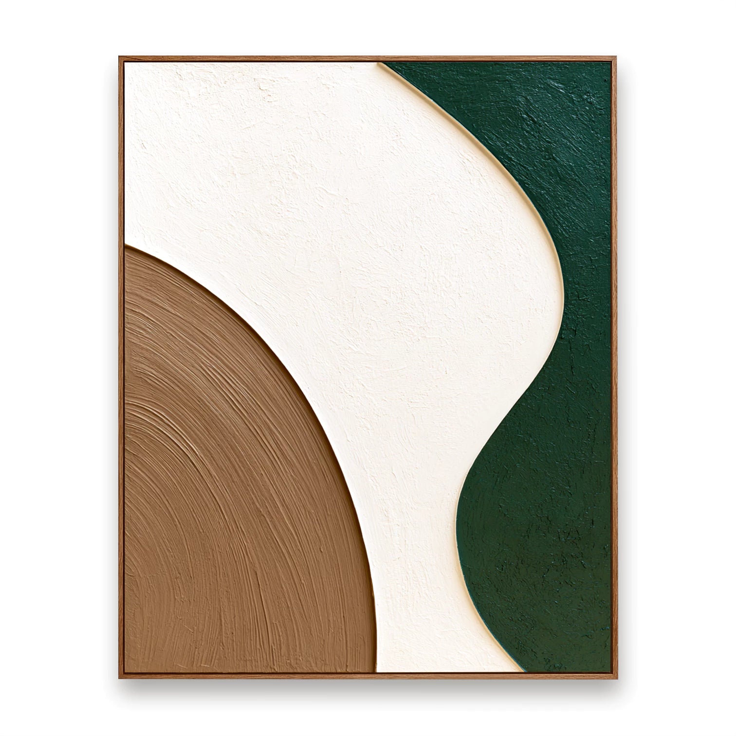 Minimalist Wabi-Sabi Abstract Curve Wall Art #JM98