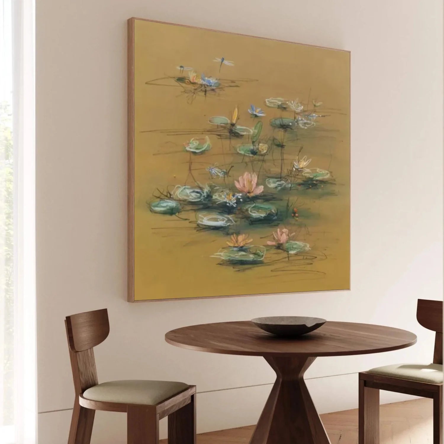 Flower & Tree Abstract_Wall Art #FT176