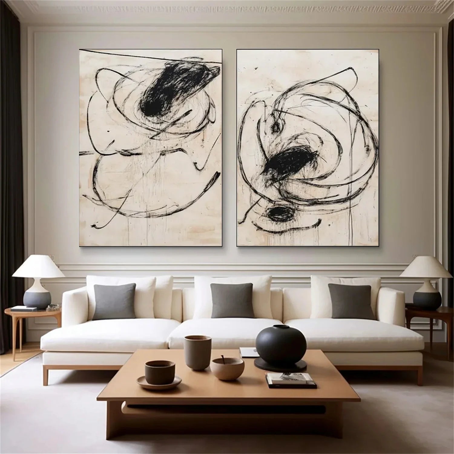 WABI SABI TRANQUILITY Set of 2 #WA560