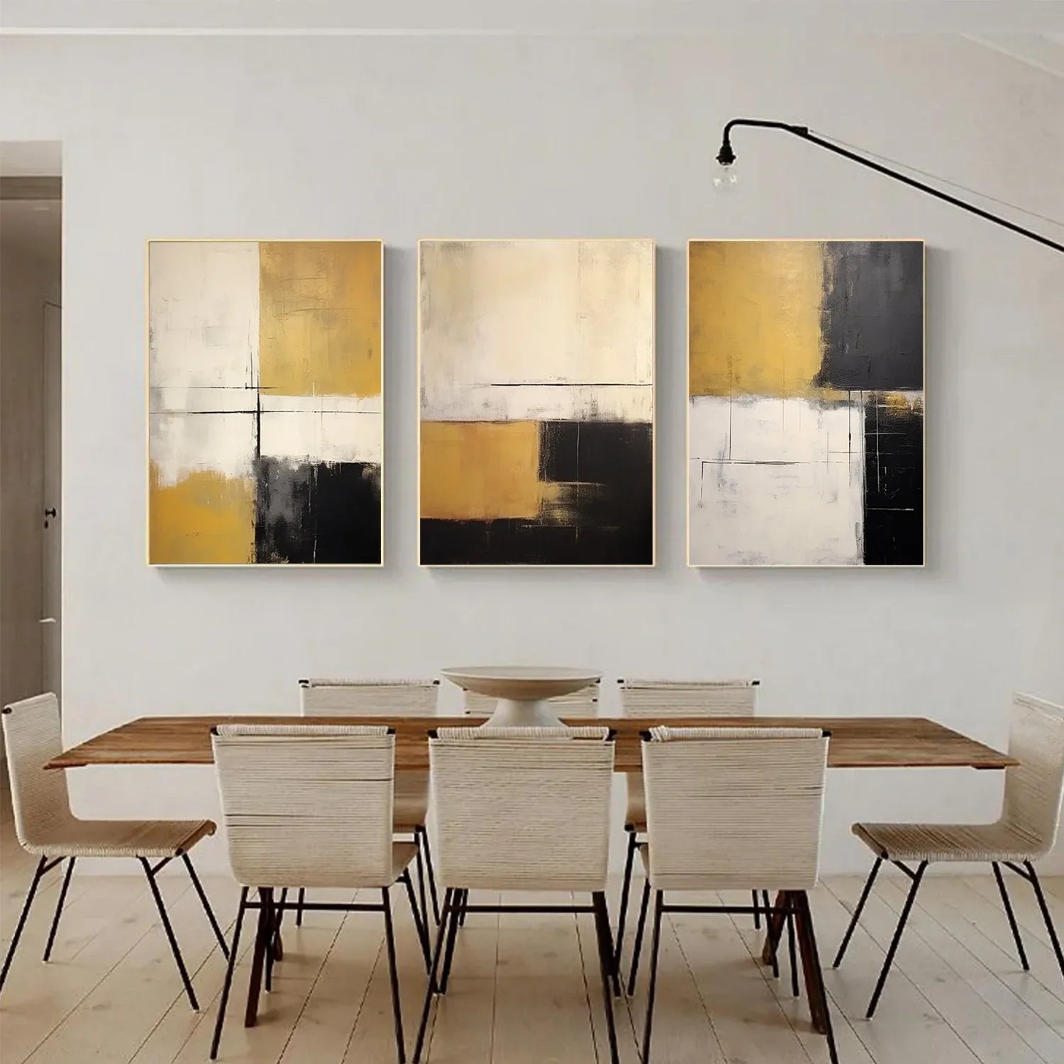 Abstract_Canvas Art Set of 3 #WA681