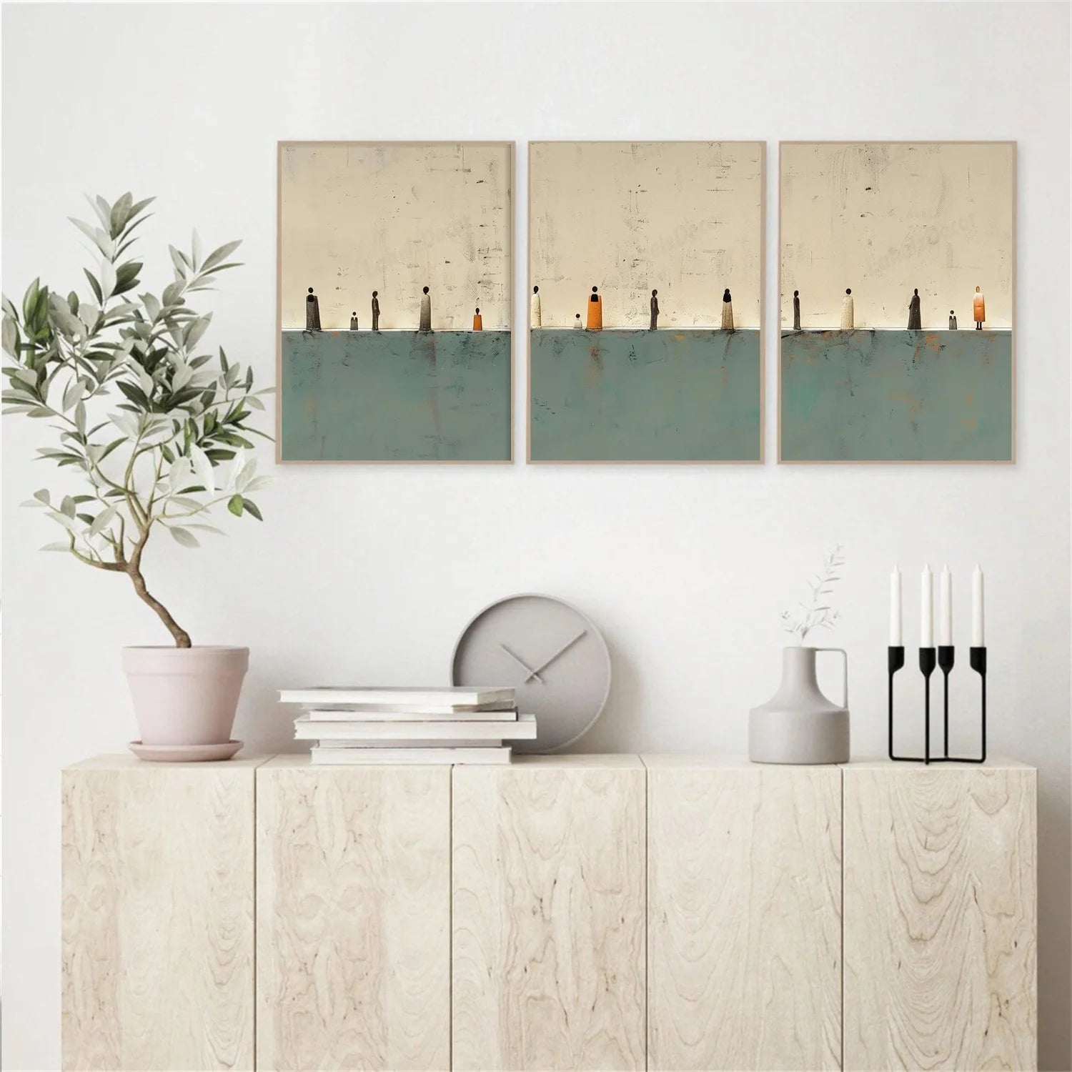 Abstract Tranquility Set of 3 #WA534