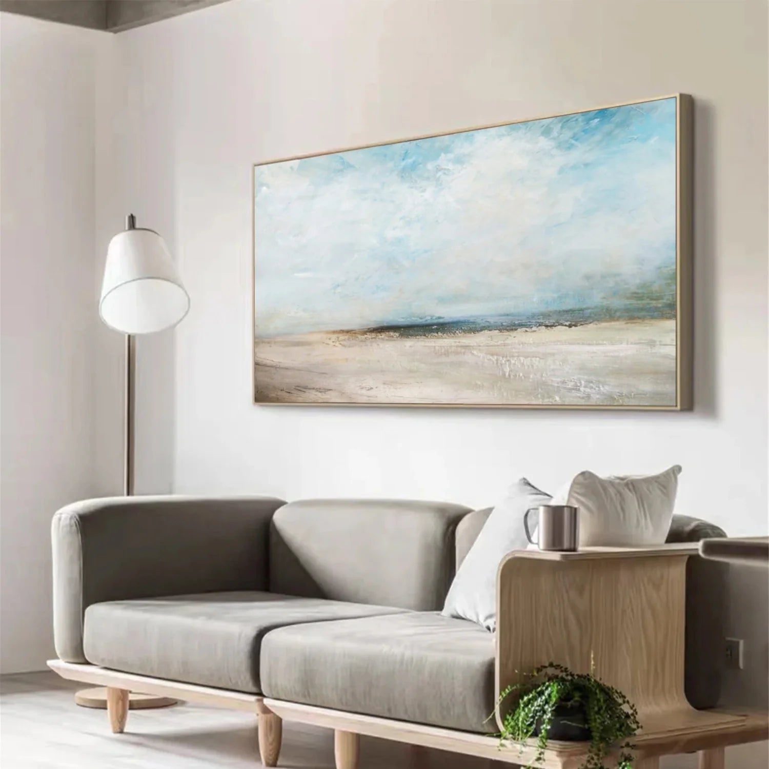 Sea & Sky Abstract Wall Art #SK164