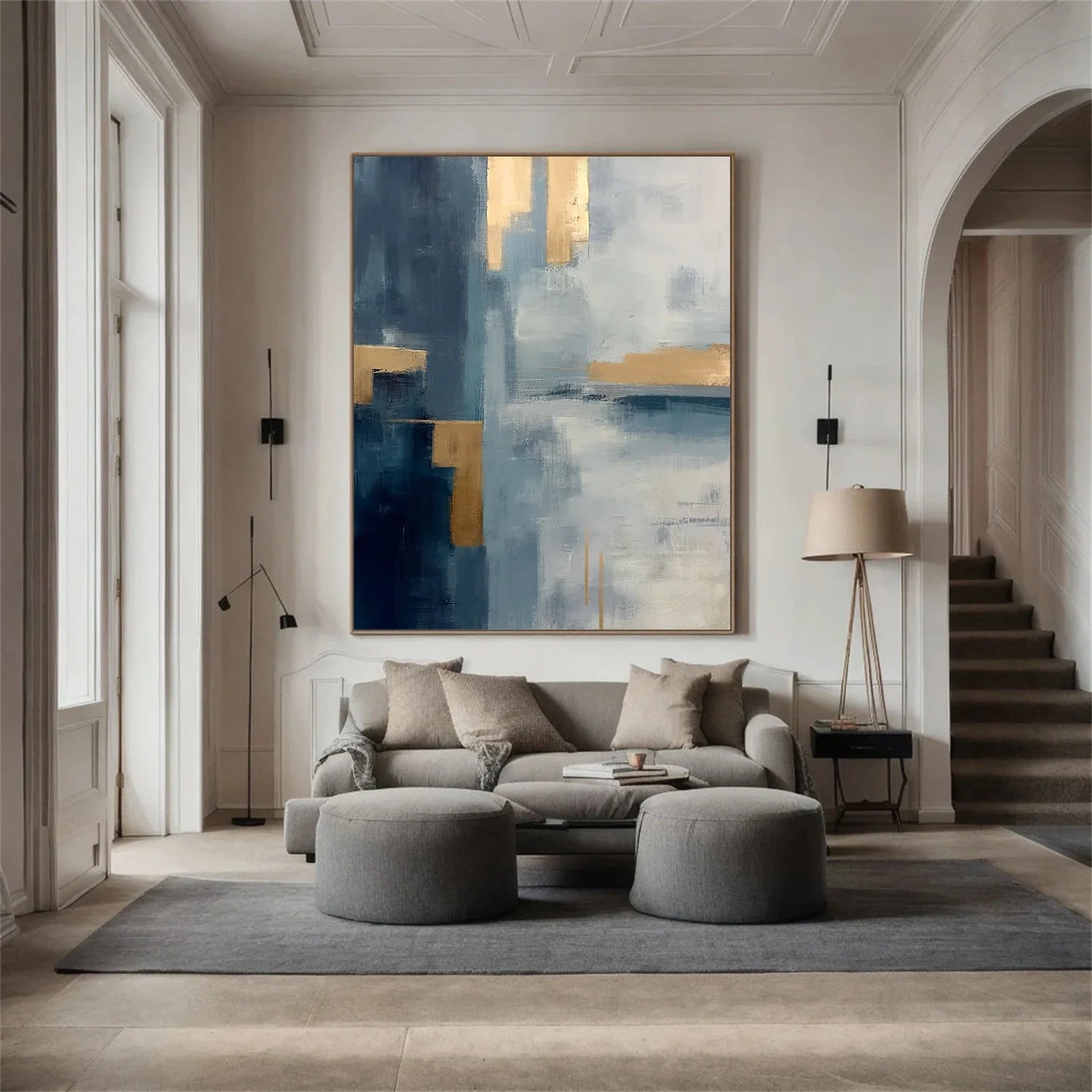 Abstract Canvas Art #WA583