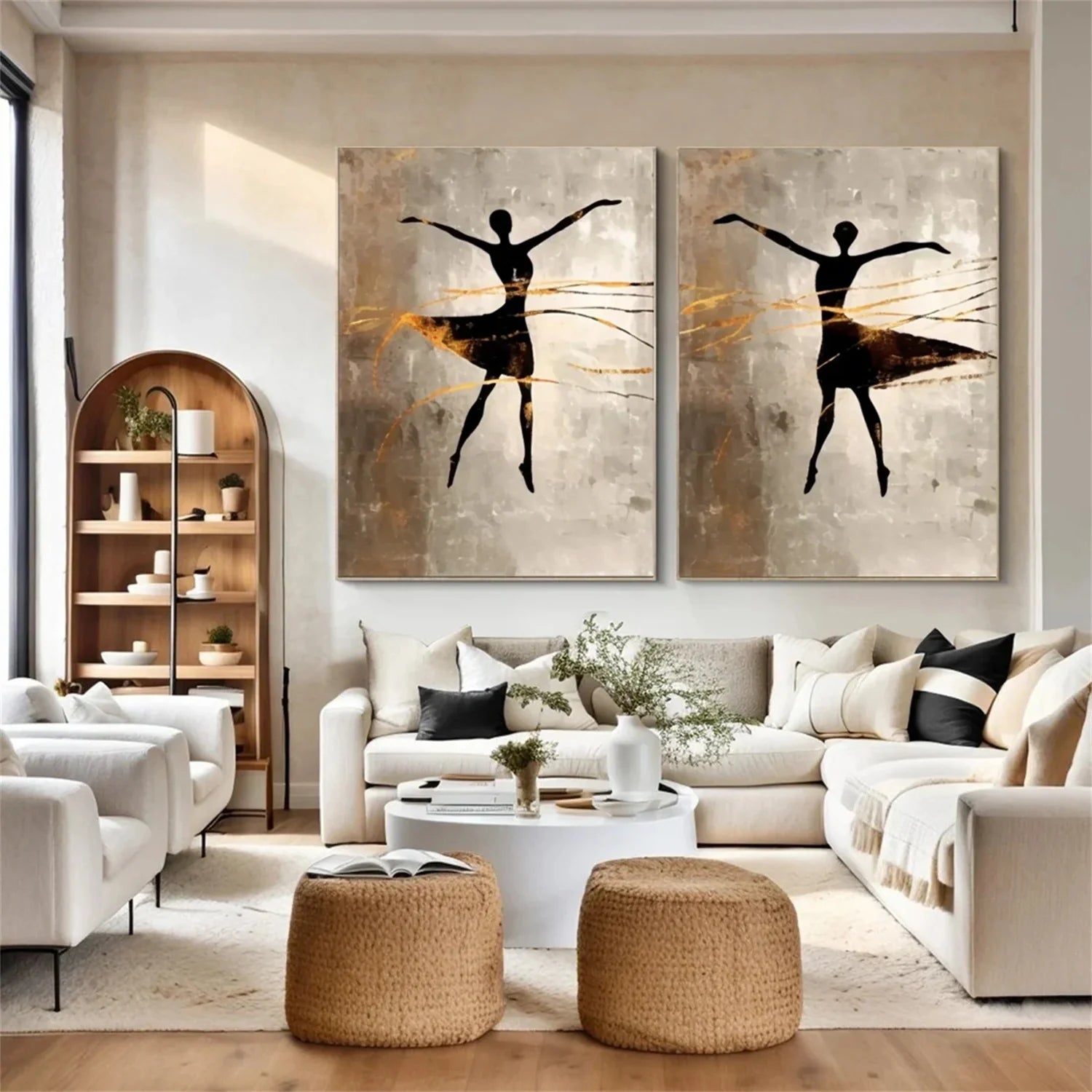 Abstract Portrait Colorful Painting #AB027