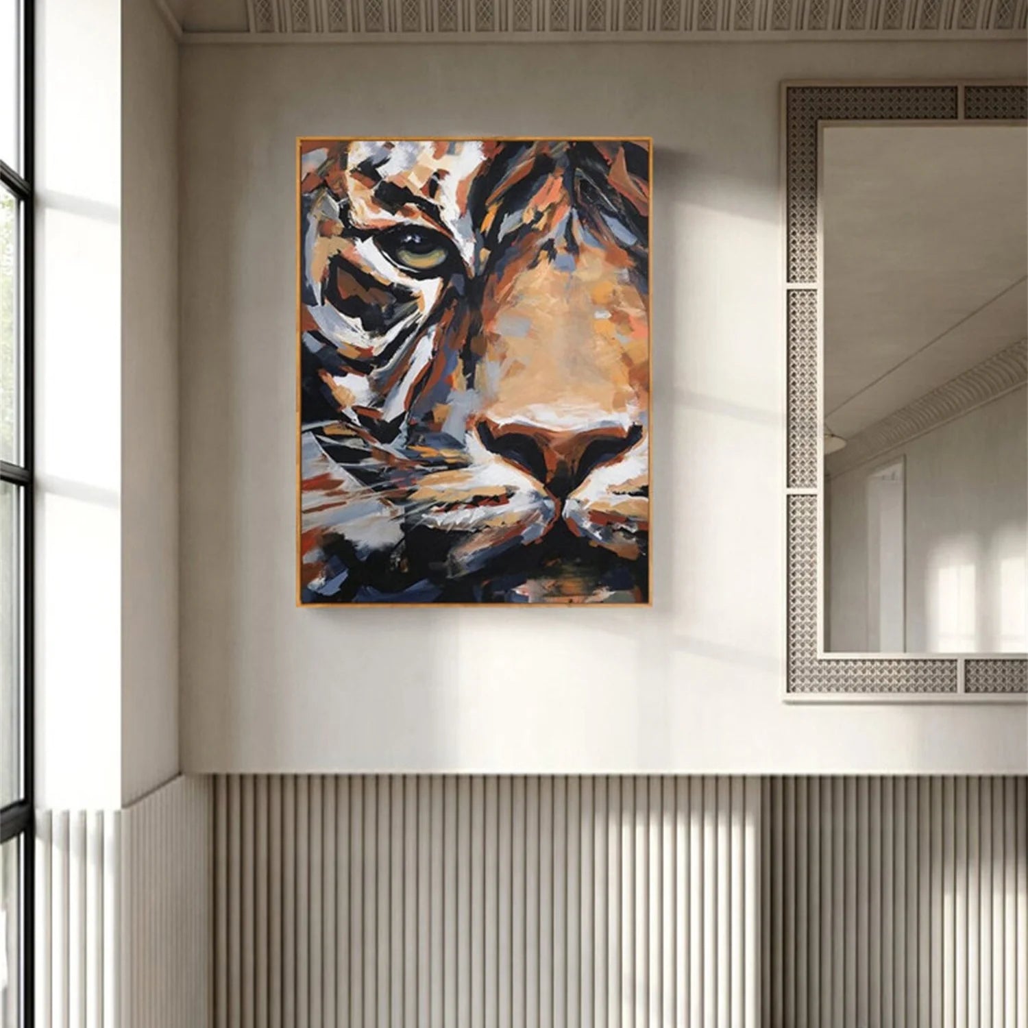Colorful Abstract Animal Wall Art #AM070