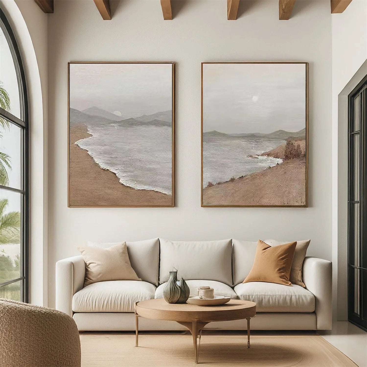 Minimalist Sea & Sky Art Set of 2 #SK029