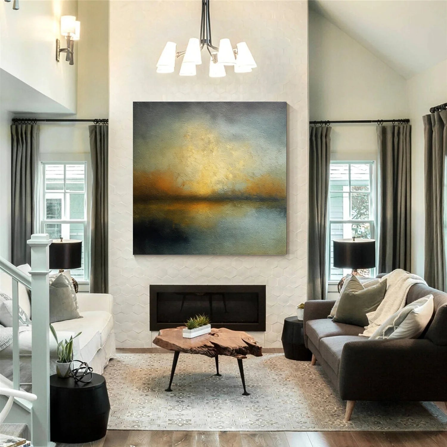 Abstract_Canvas Art #WA627