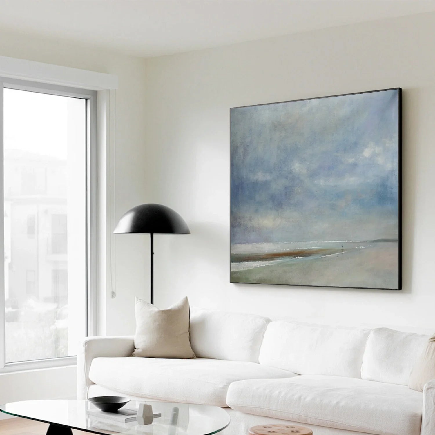 Sea & Sky Abstract Wall Art #SK167