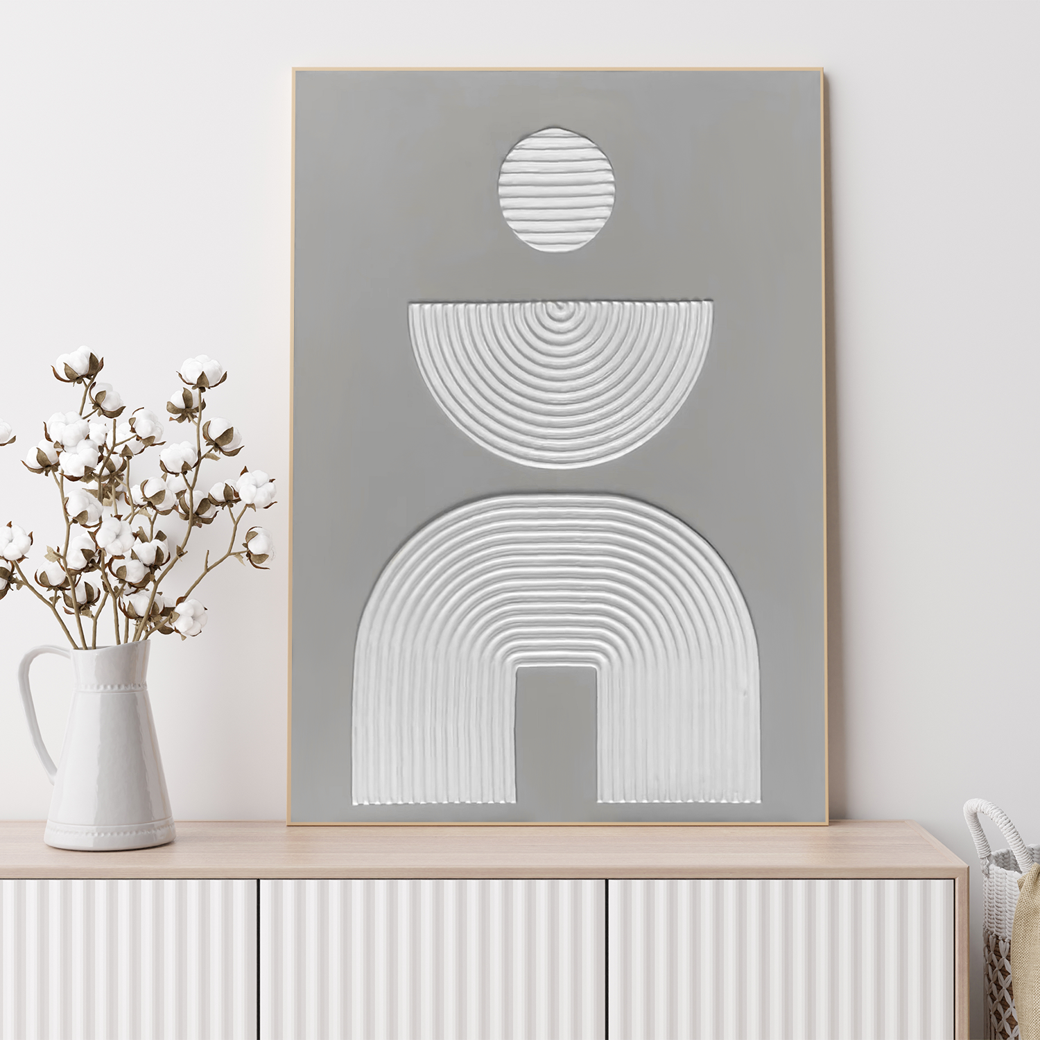 Minimalist Textured_Canvas Art #MD275