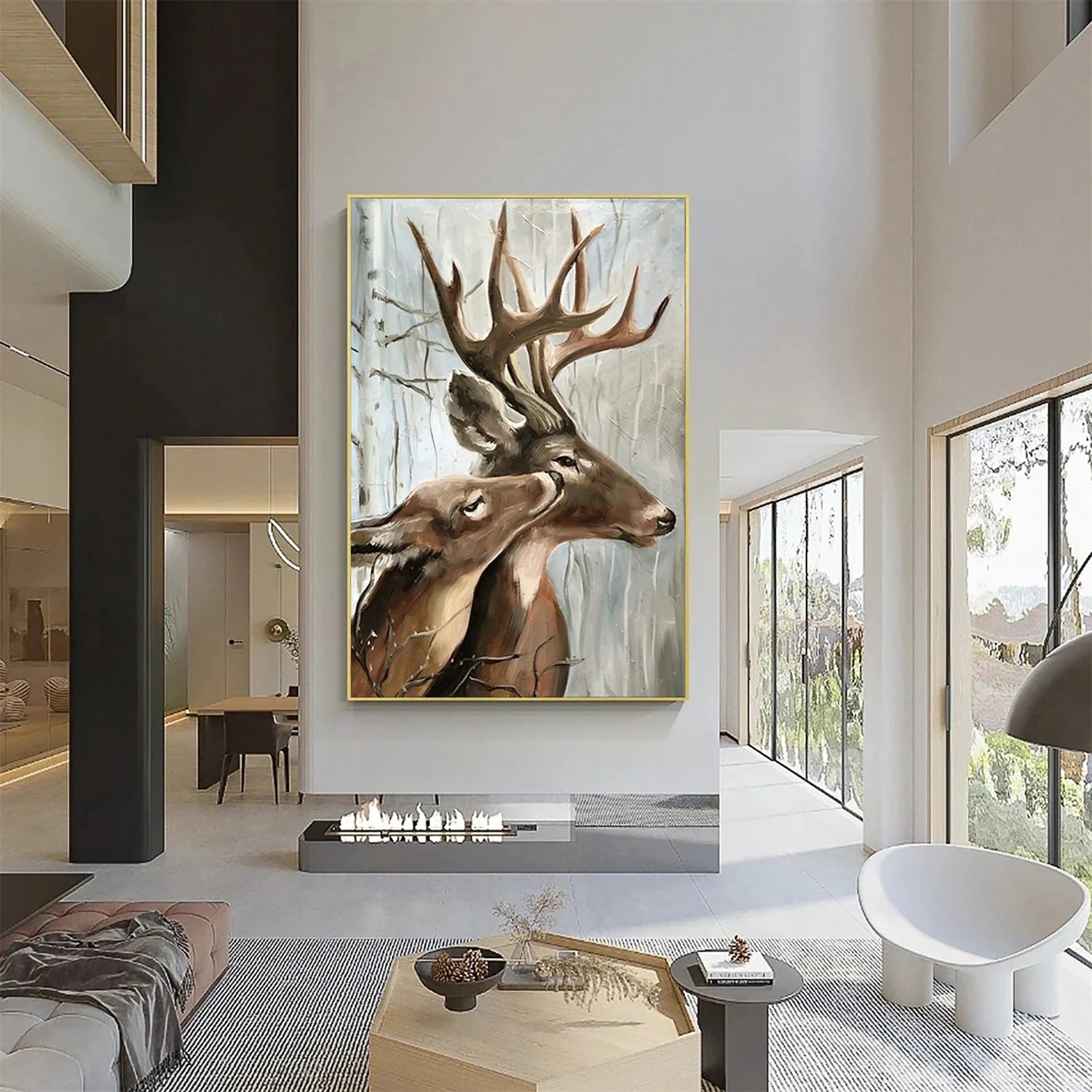 Abstract Animal Wall Art #AM138