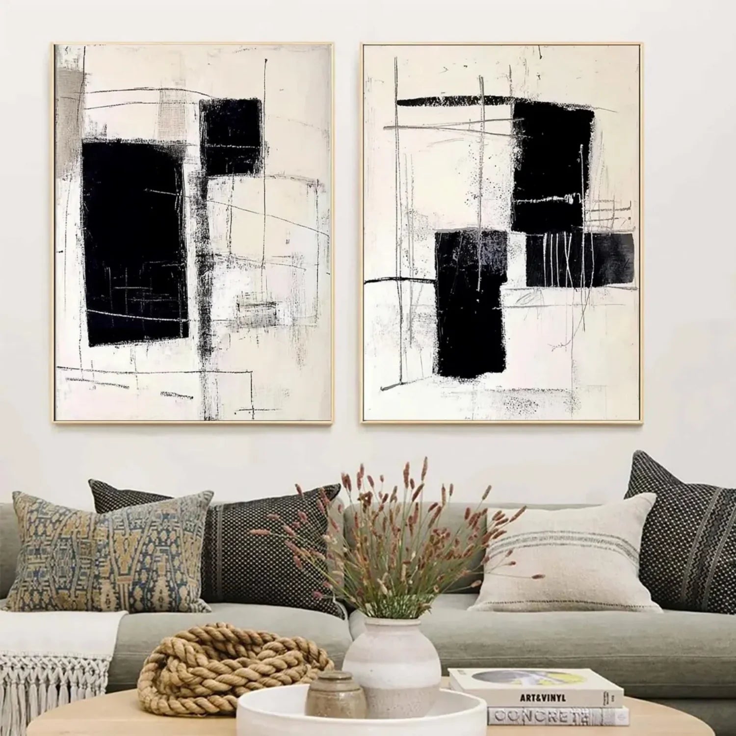 Abstract Tranquility Set of 2 #WA382