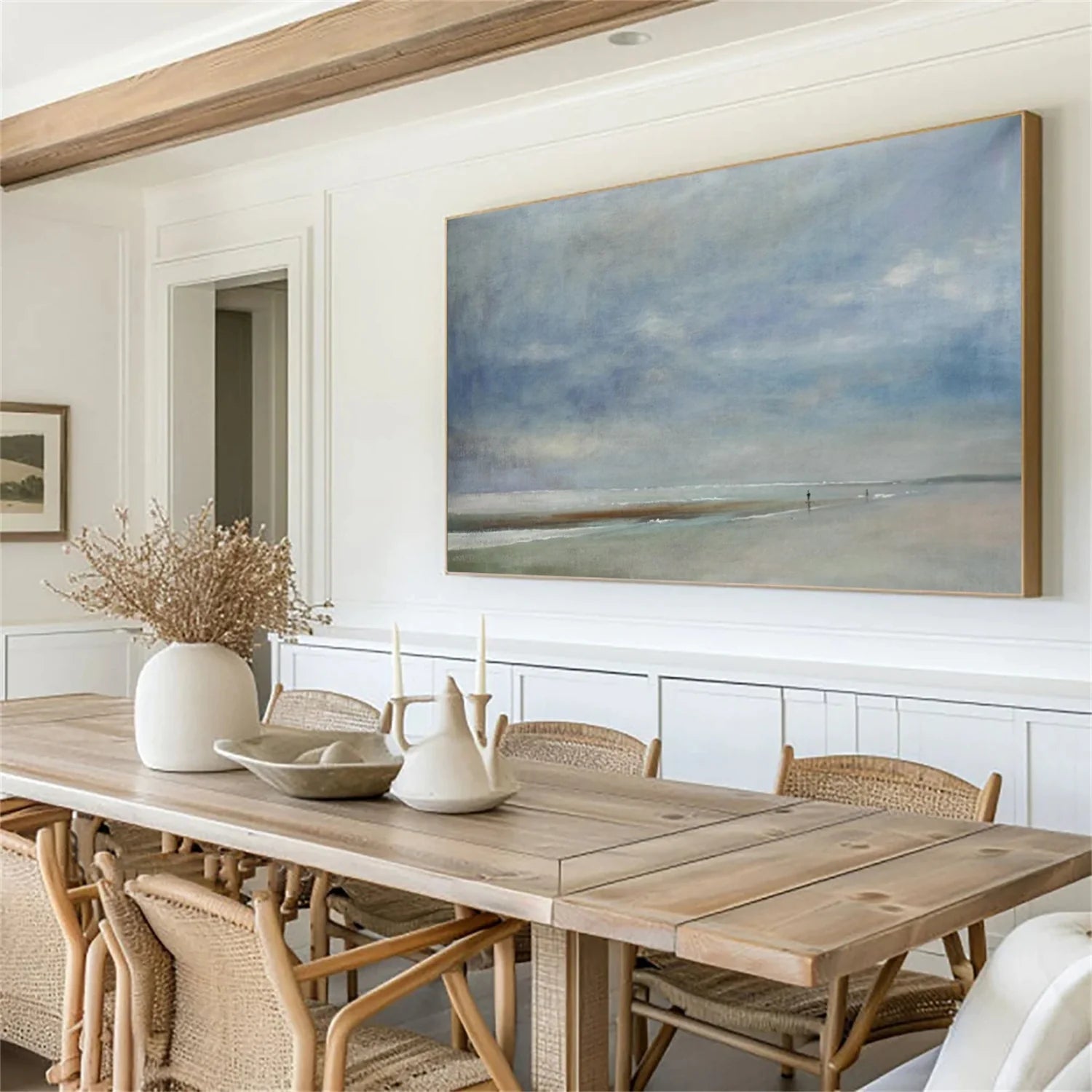 Sea & Sky Abstract Wall Art #SK163