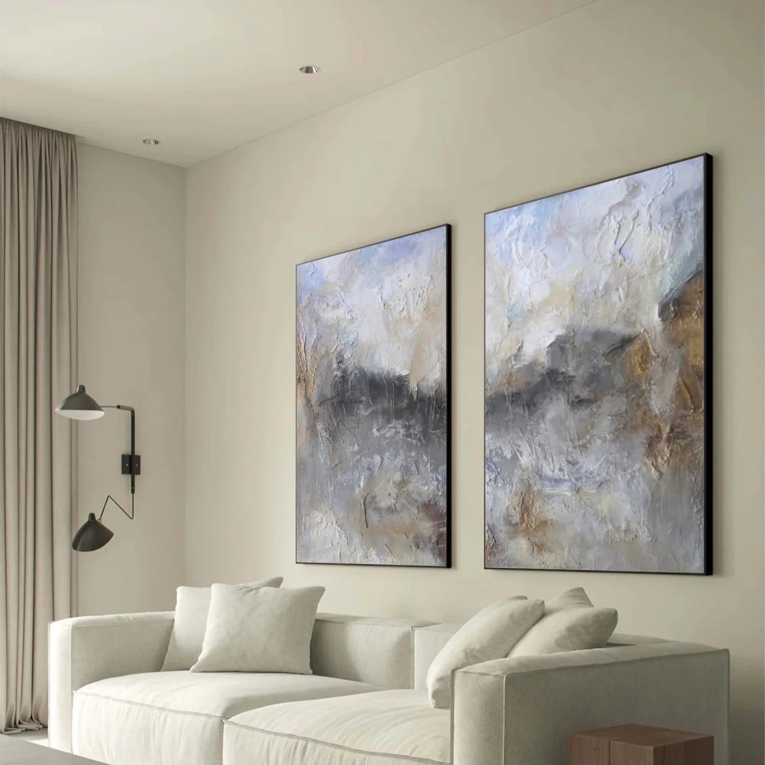 Wabi Sabi Canvas Art Set of 2 #WA726