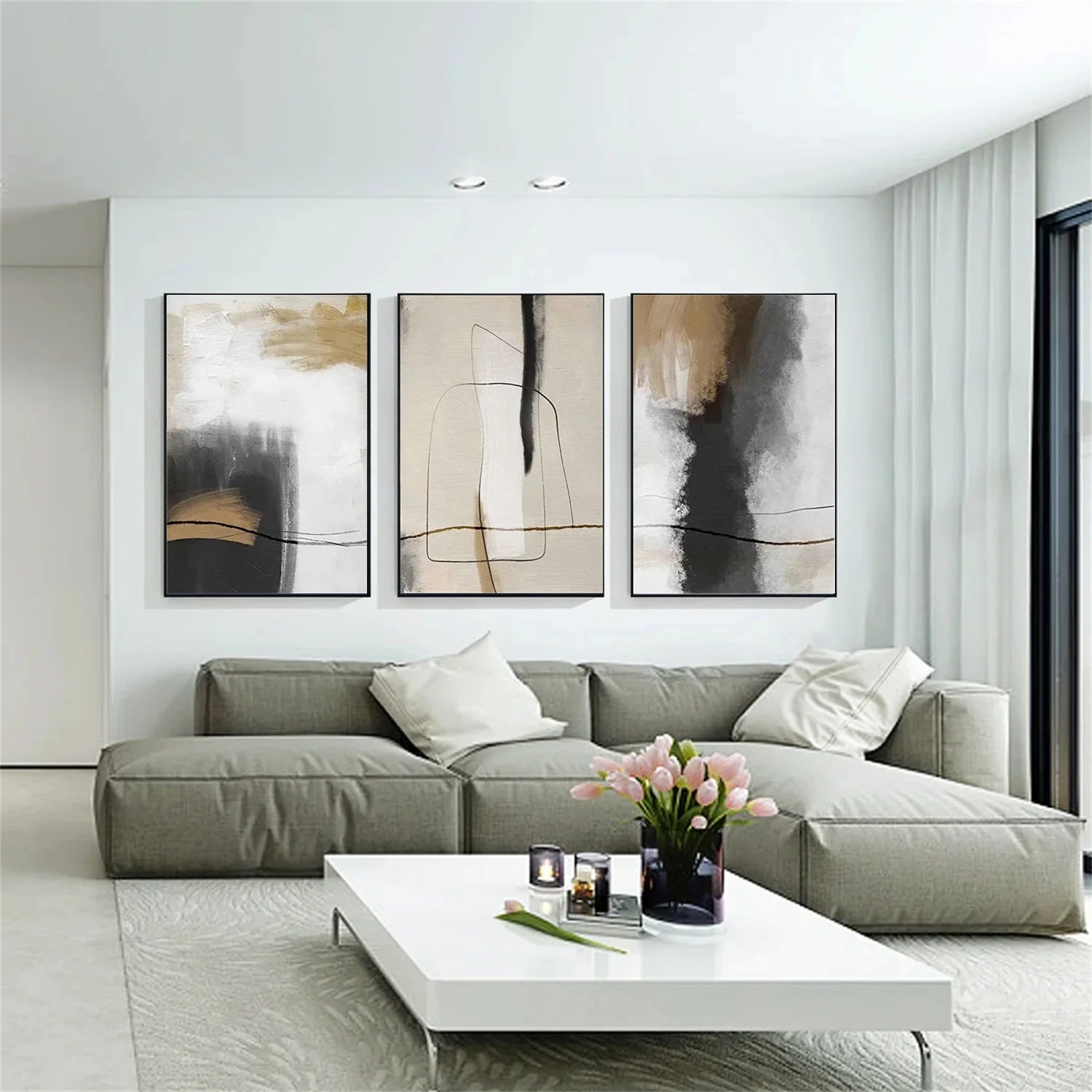 Abstract Tranquility Set of 3 #WA539