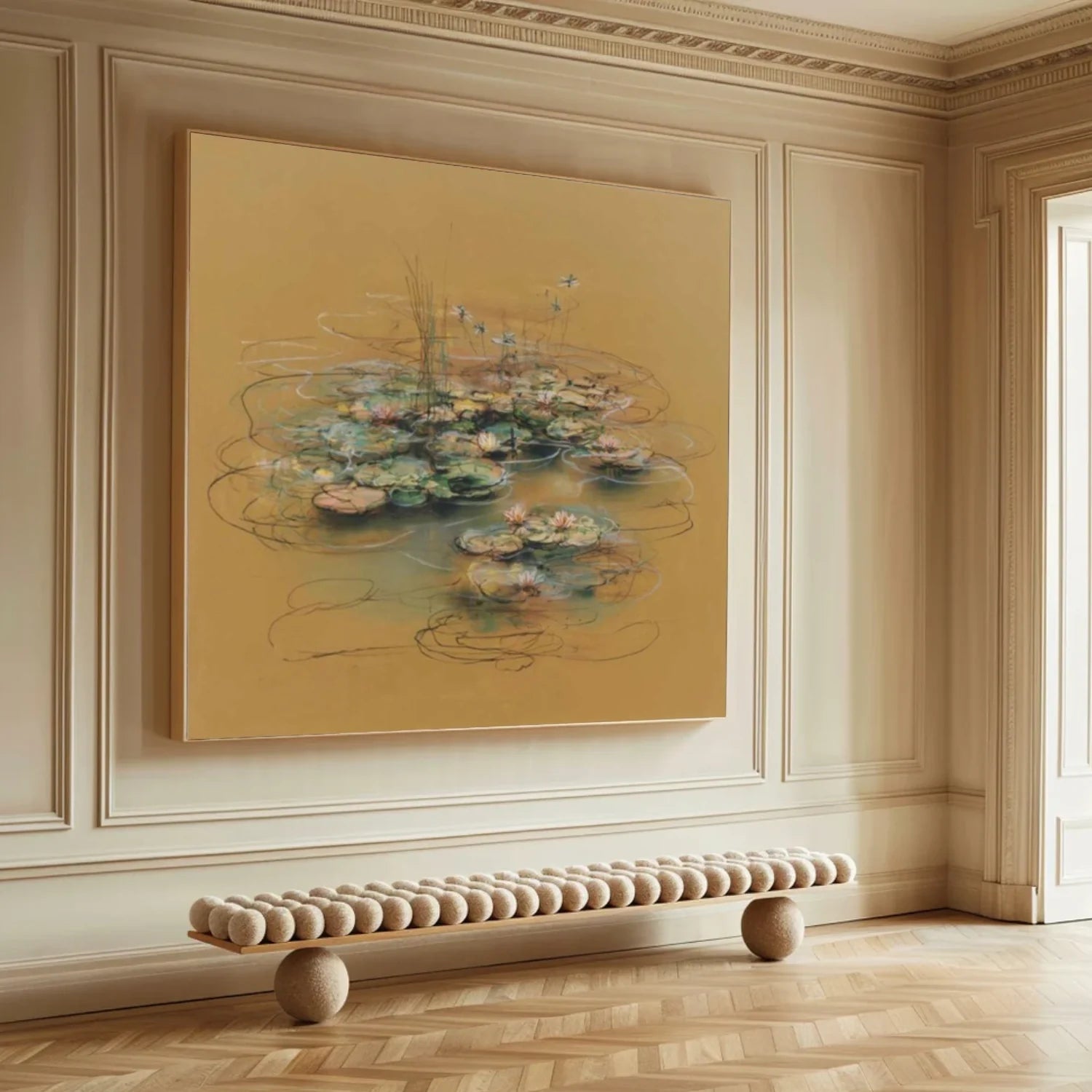 Flower & Tree Abstract_Wall Art #FT174