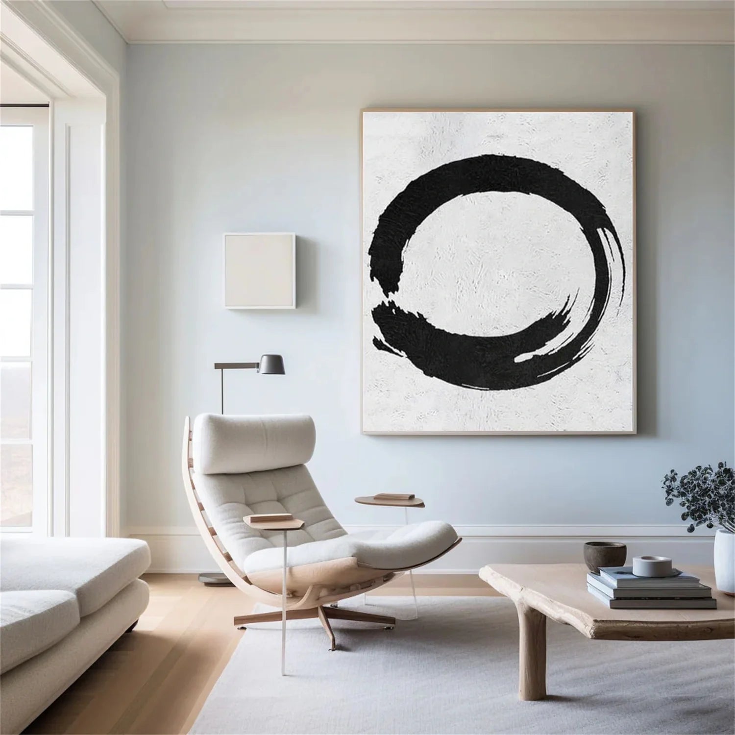 Black and White Minimalist_Canvas Art #MZ113