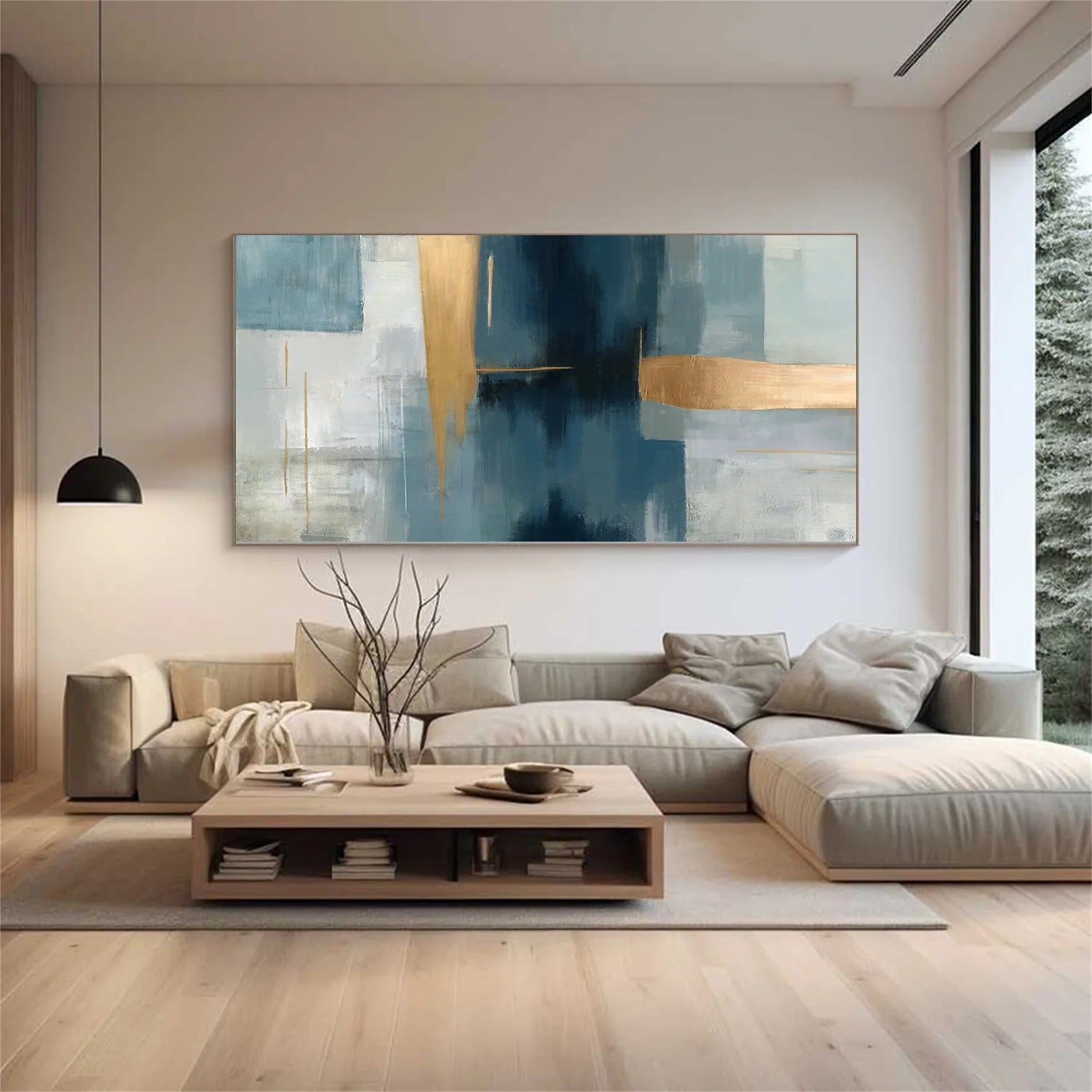 Abstract Canvas Art #WA586