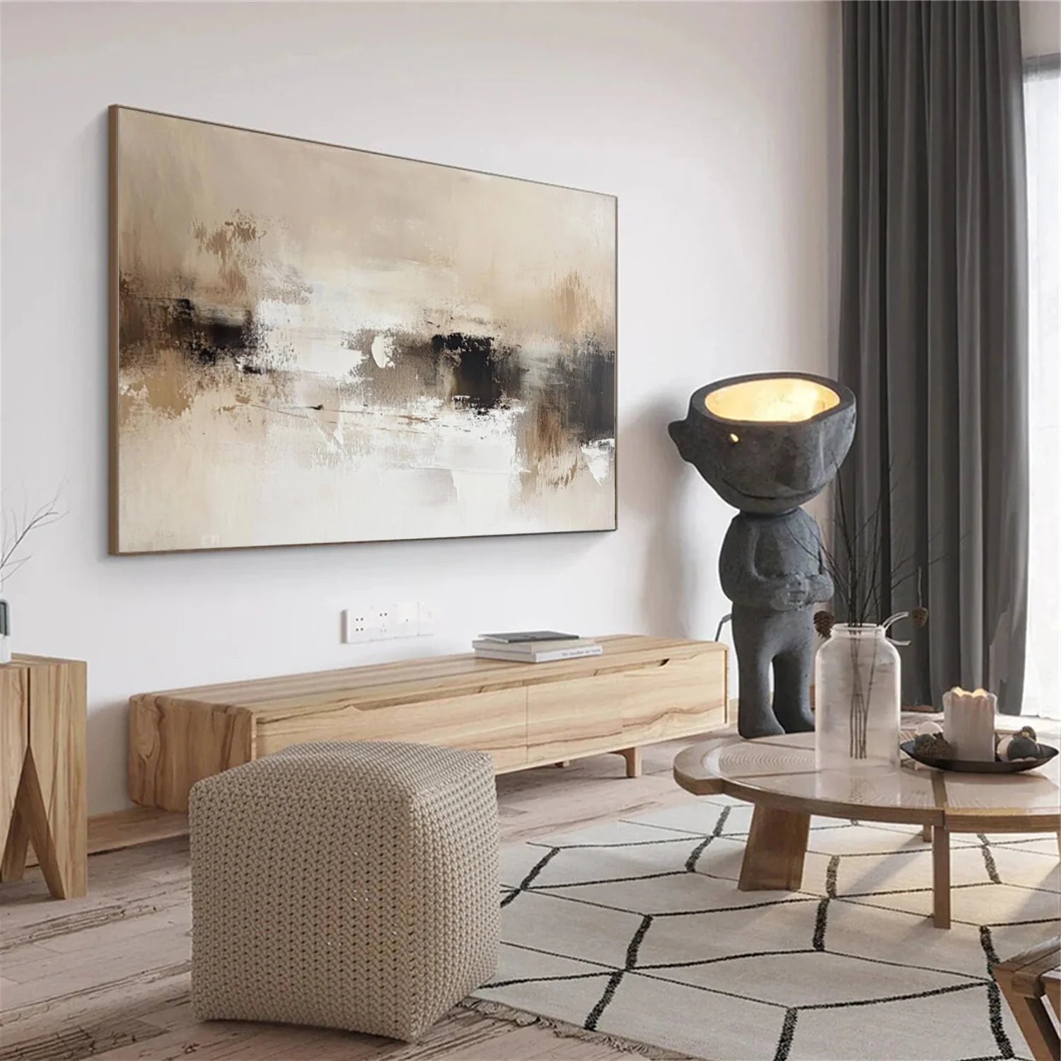 Abstract Canvas Art #WA850