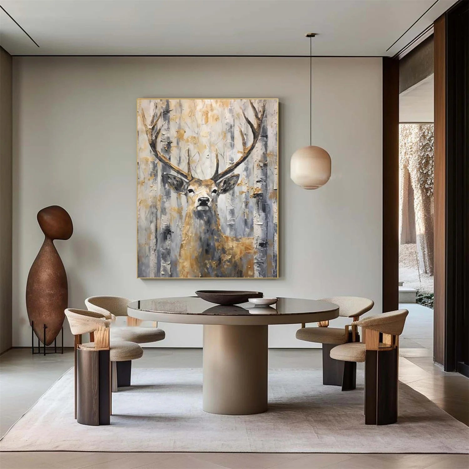 Abstract Animal Wall Art #AM083