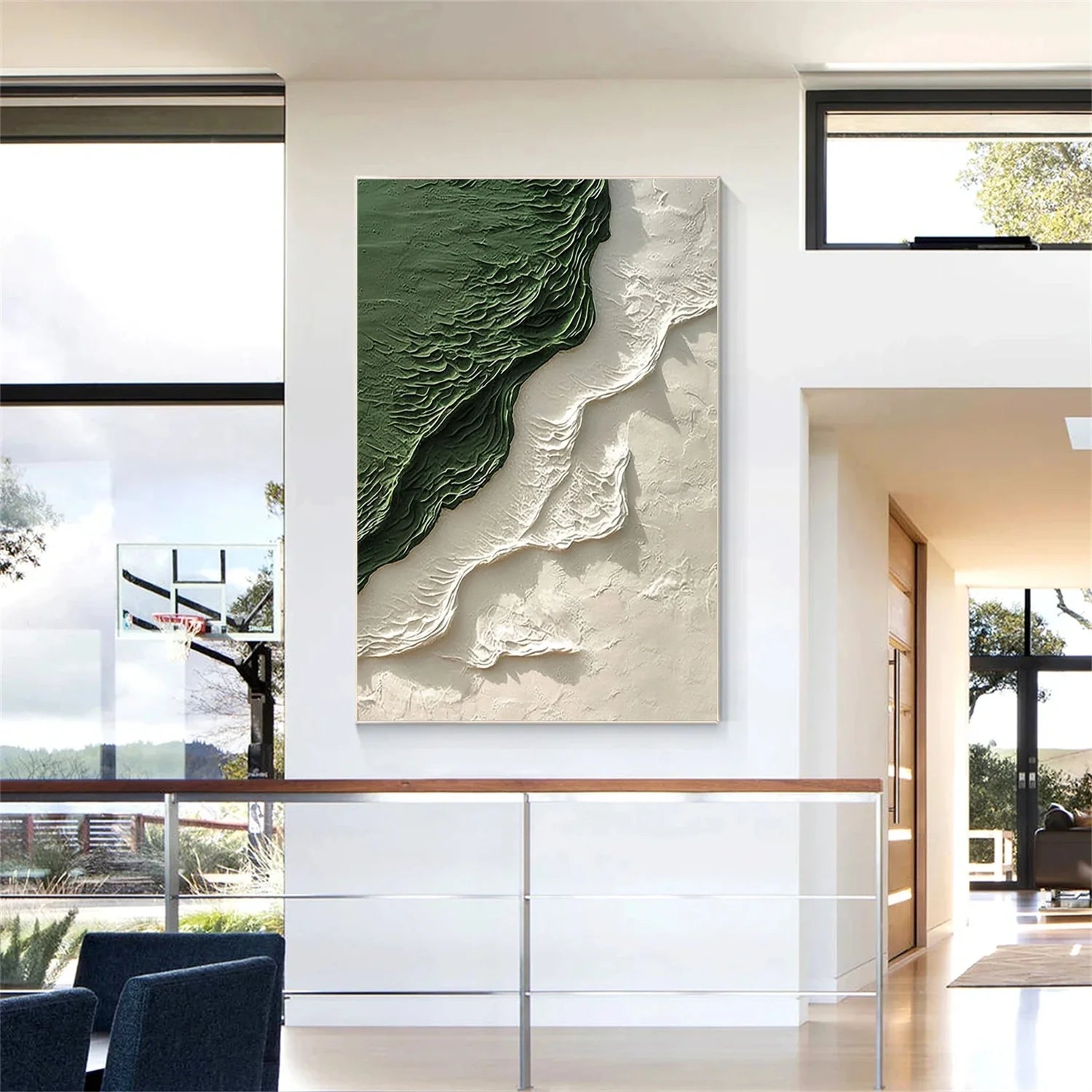 Sea & Sky Textured Art #SK122