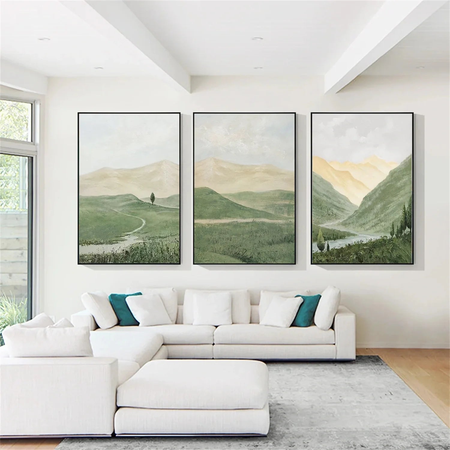 Minimalist Mountain_Canvas Art Set of 3 #MD260