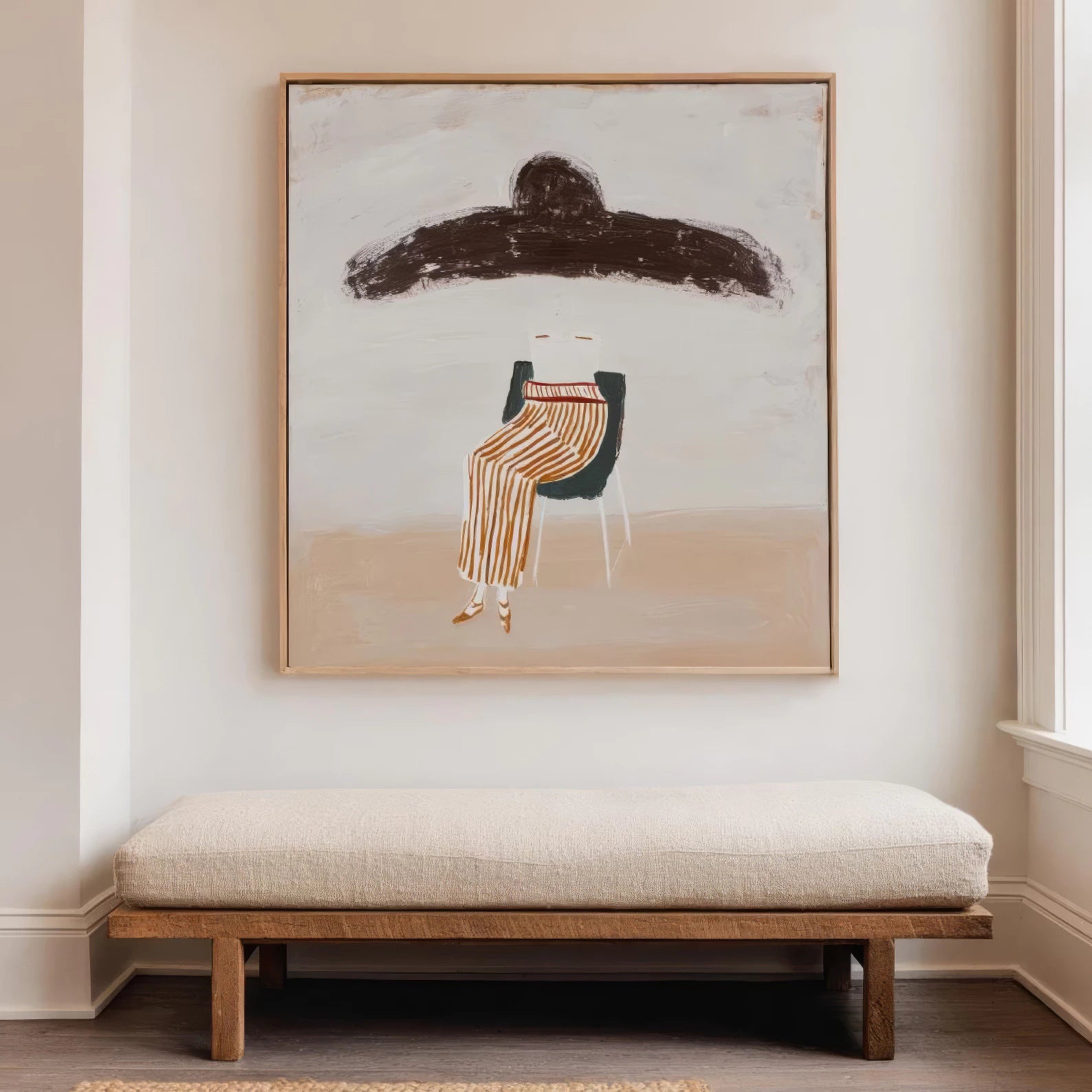 Contemporary Minimalist Portrait  #AB147