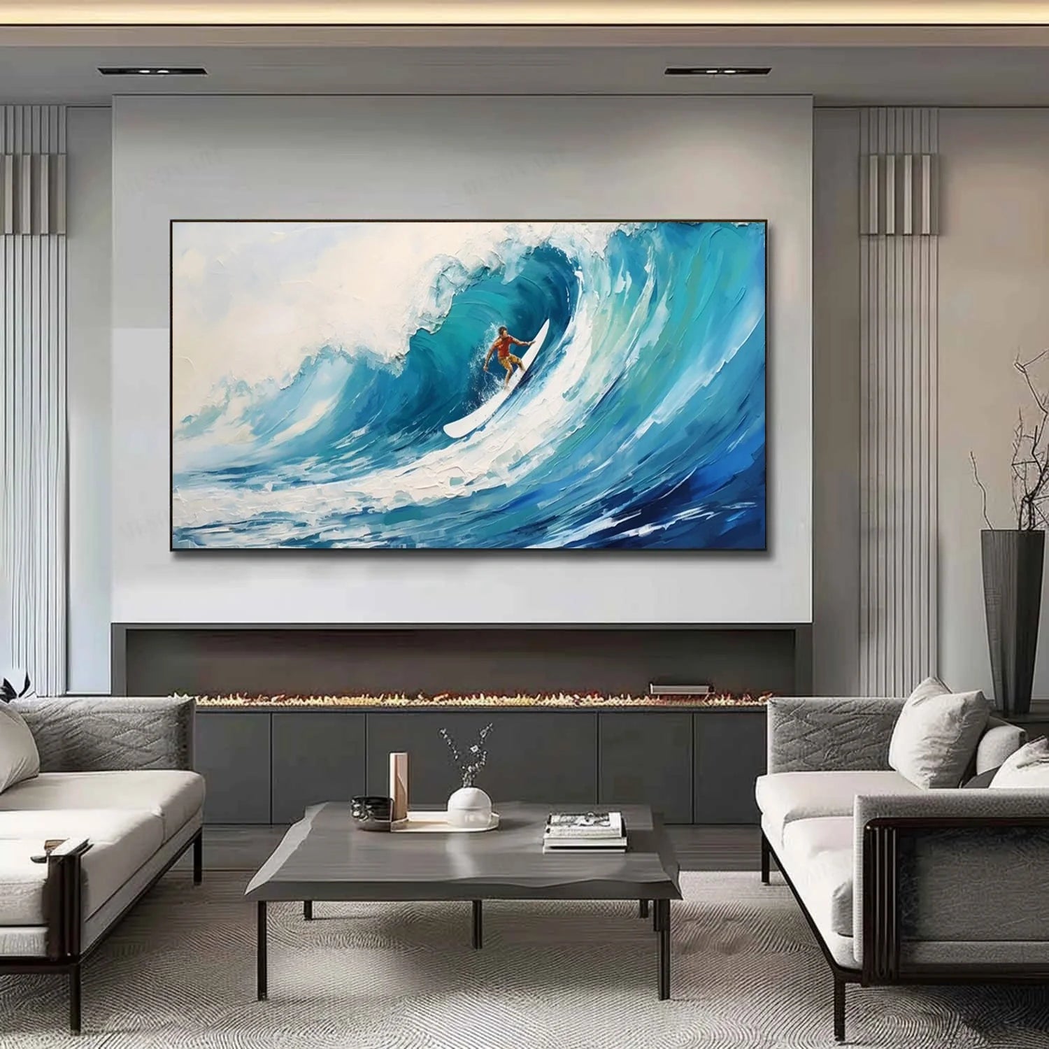 Minimalist Sea & Sky Art #SK086