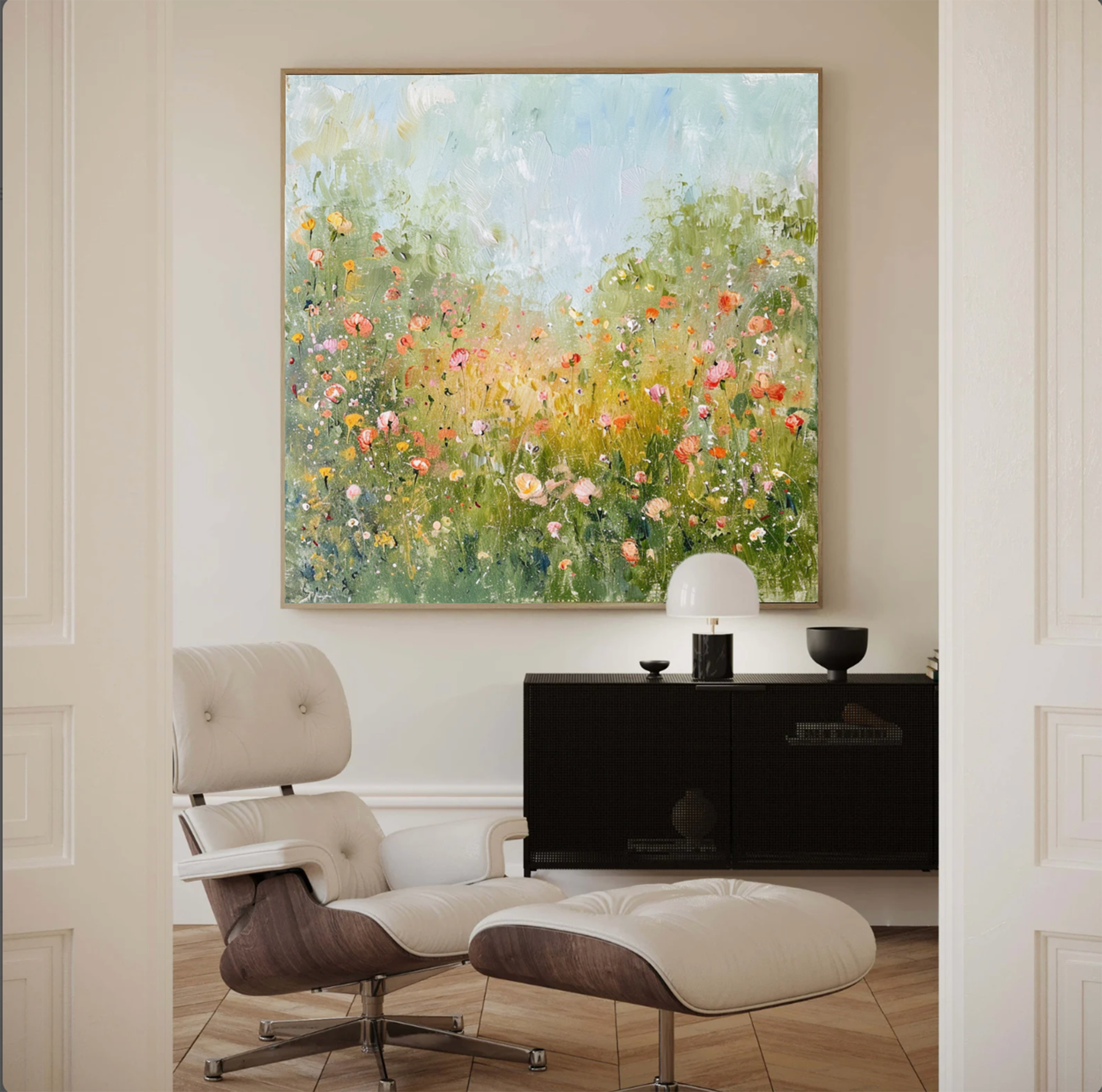 Impressionist Spring Floral Wall Art #FT336