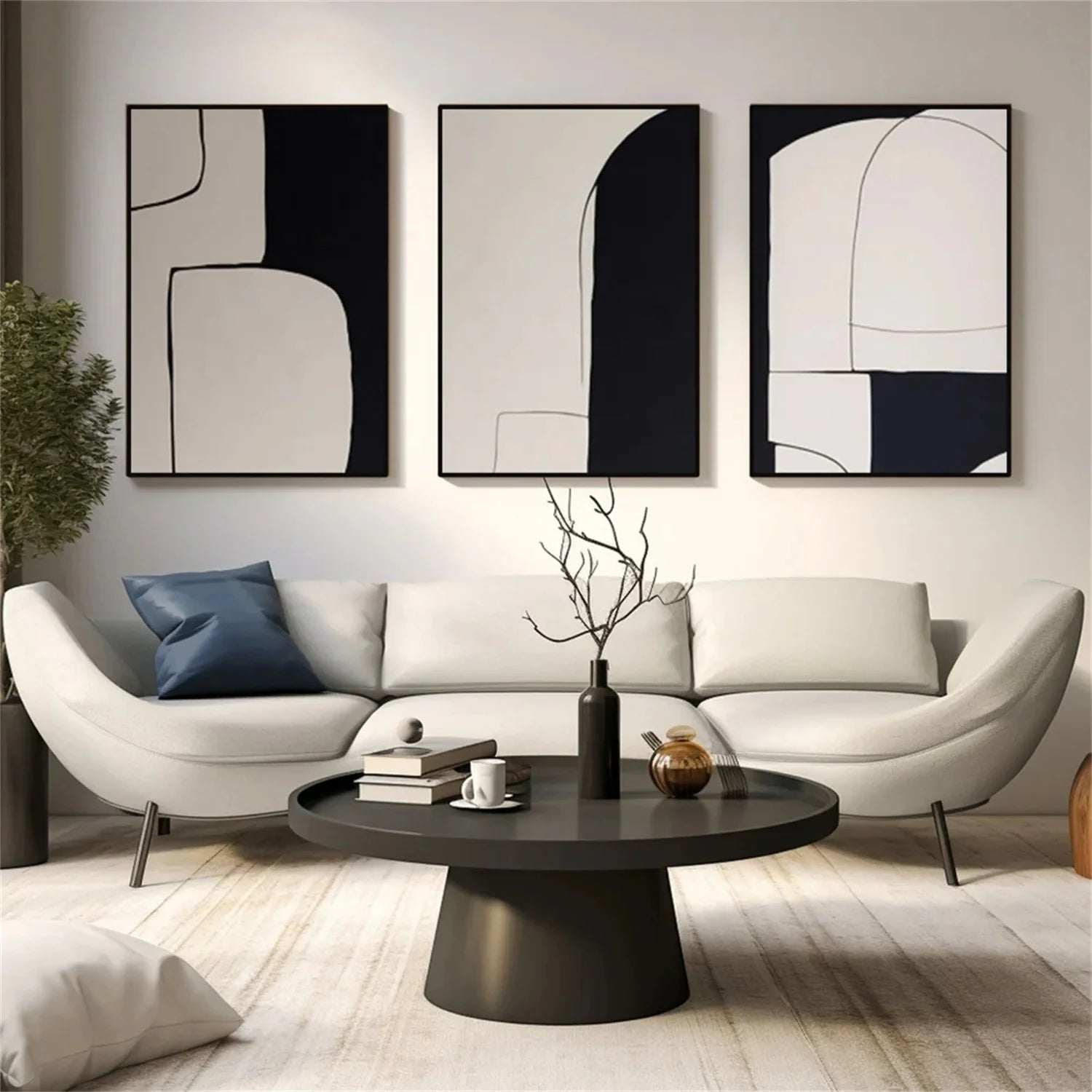 Abstract Tranquility Set of 3 #WA288