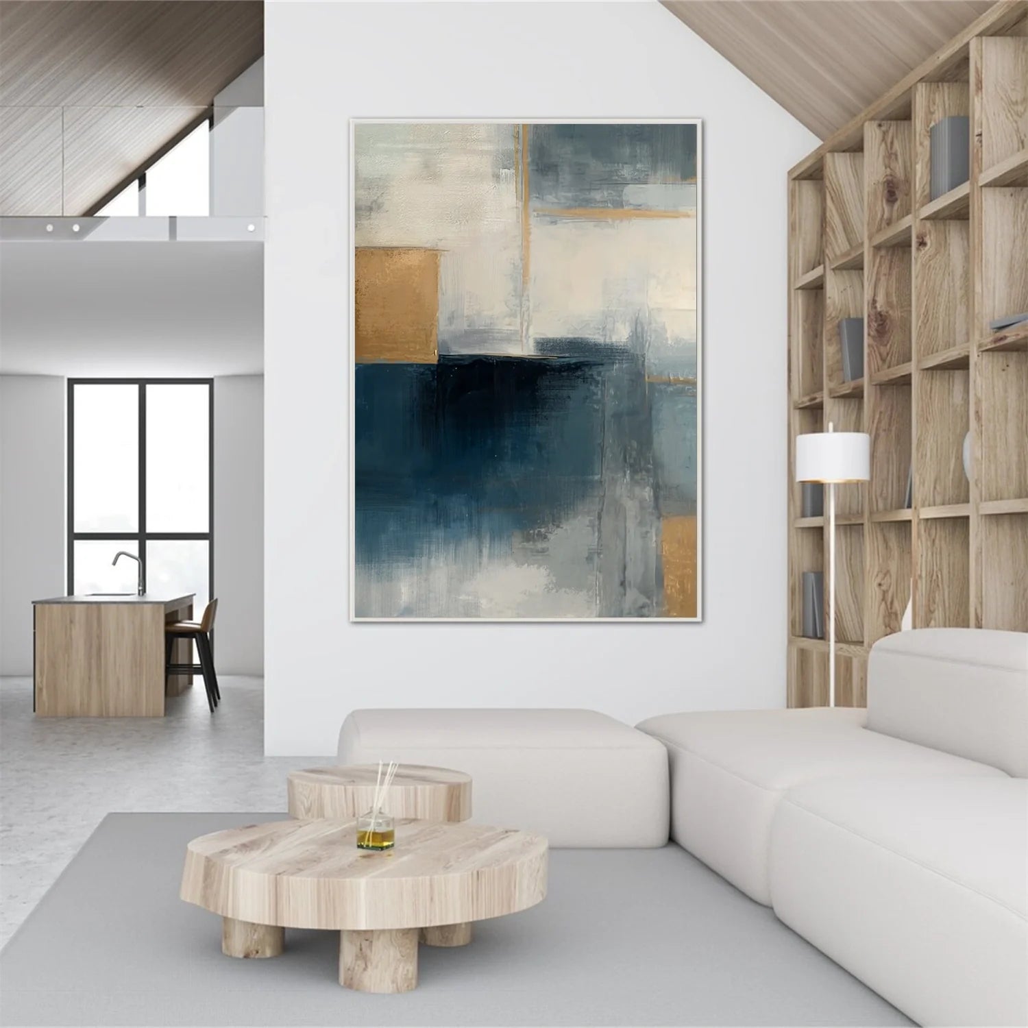 Abstract Canvas Art #WA584