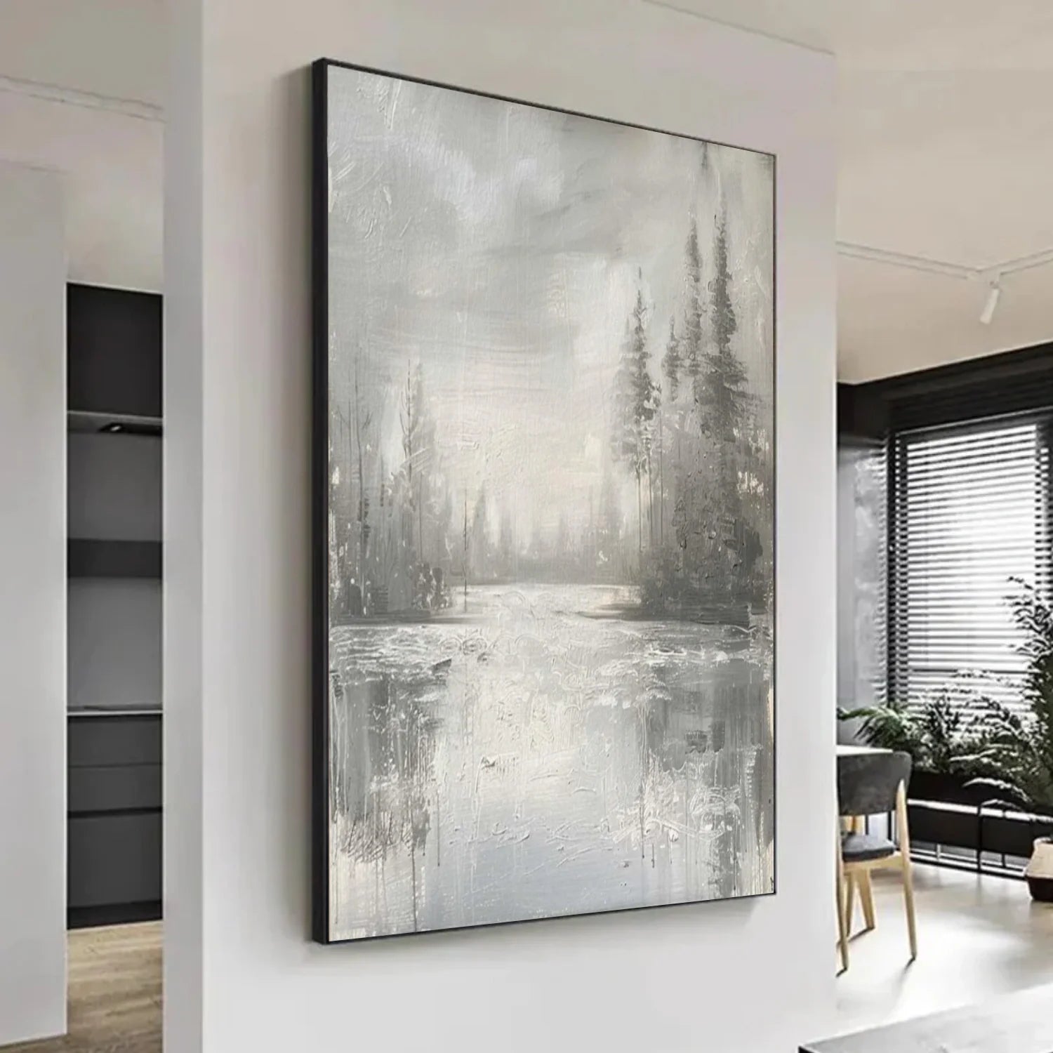 Flower & Tree Abstract_Wall Art #FT177