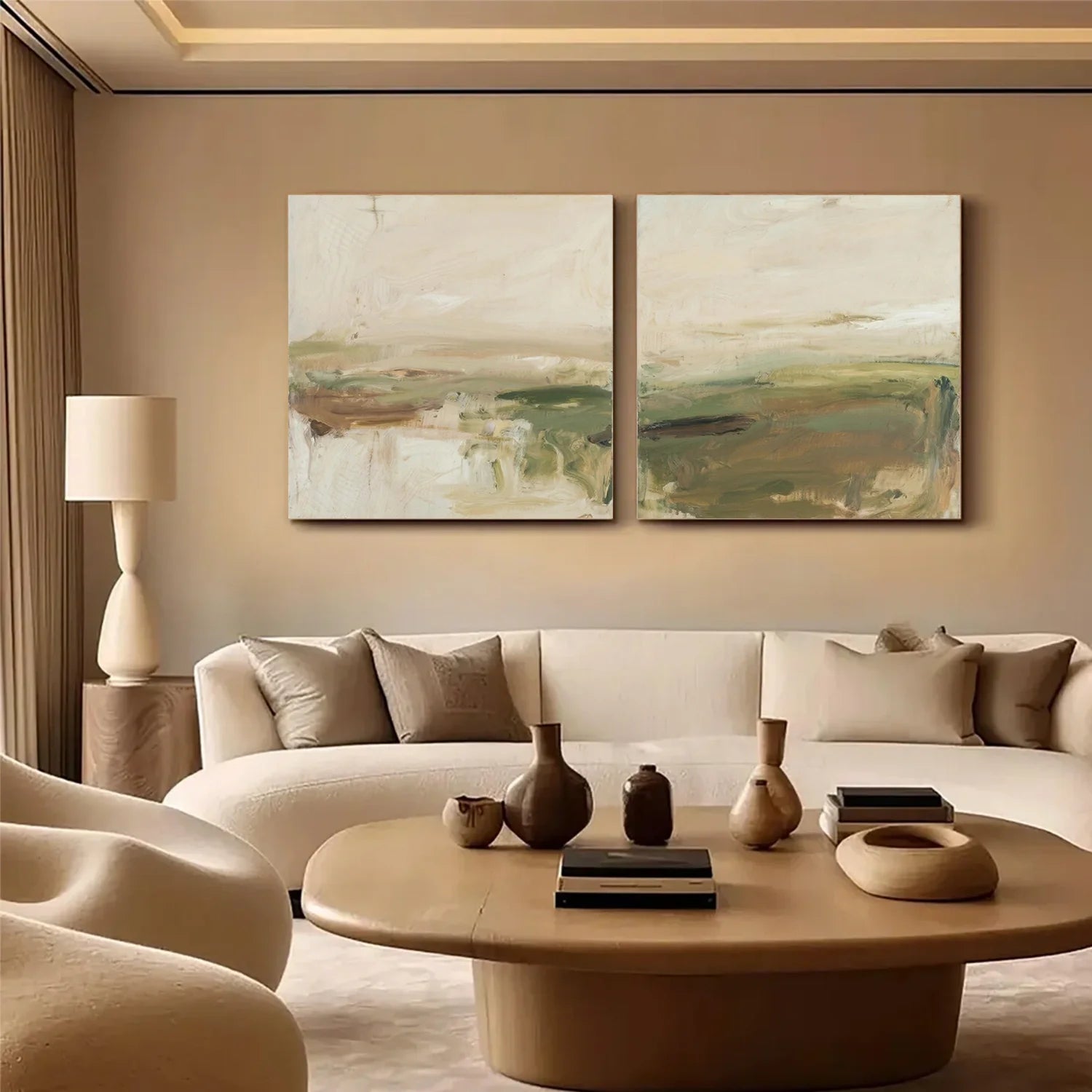 Wabi Sabi Canvas Art Set of 2 #WA757