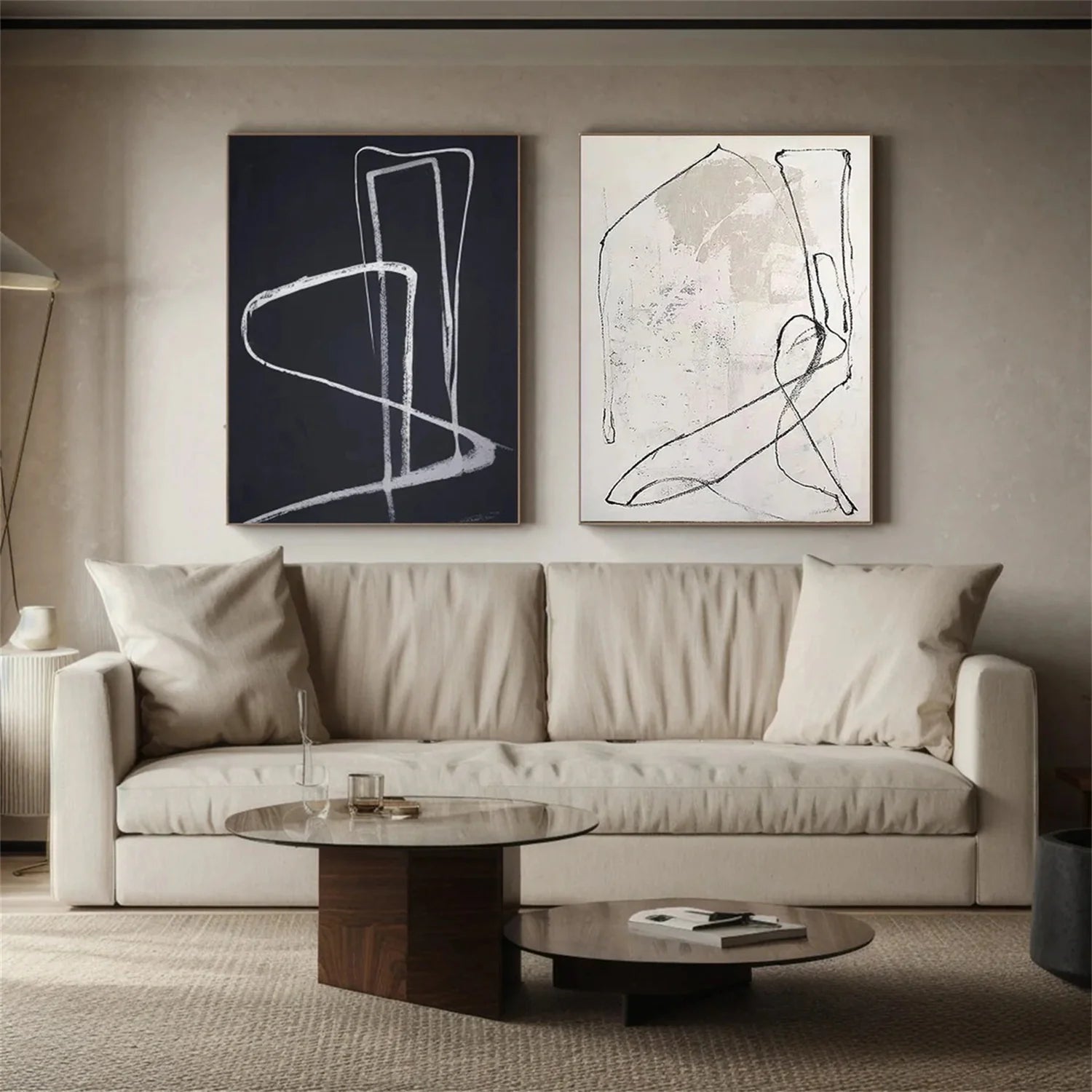 Abstract Tranquility Set of 2 #WA250