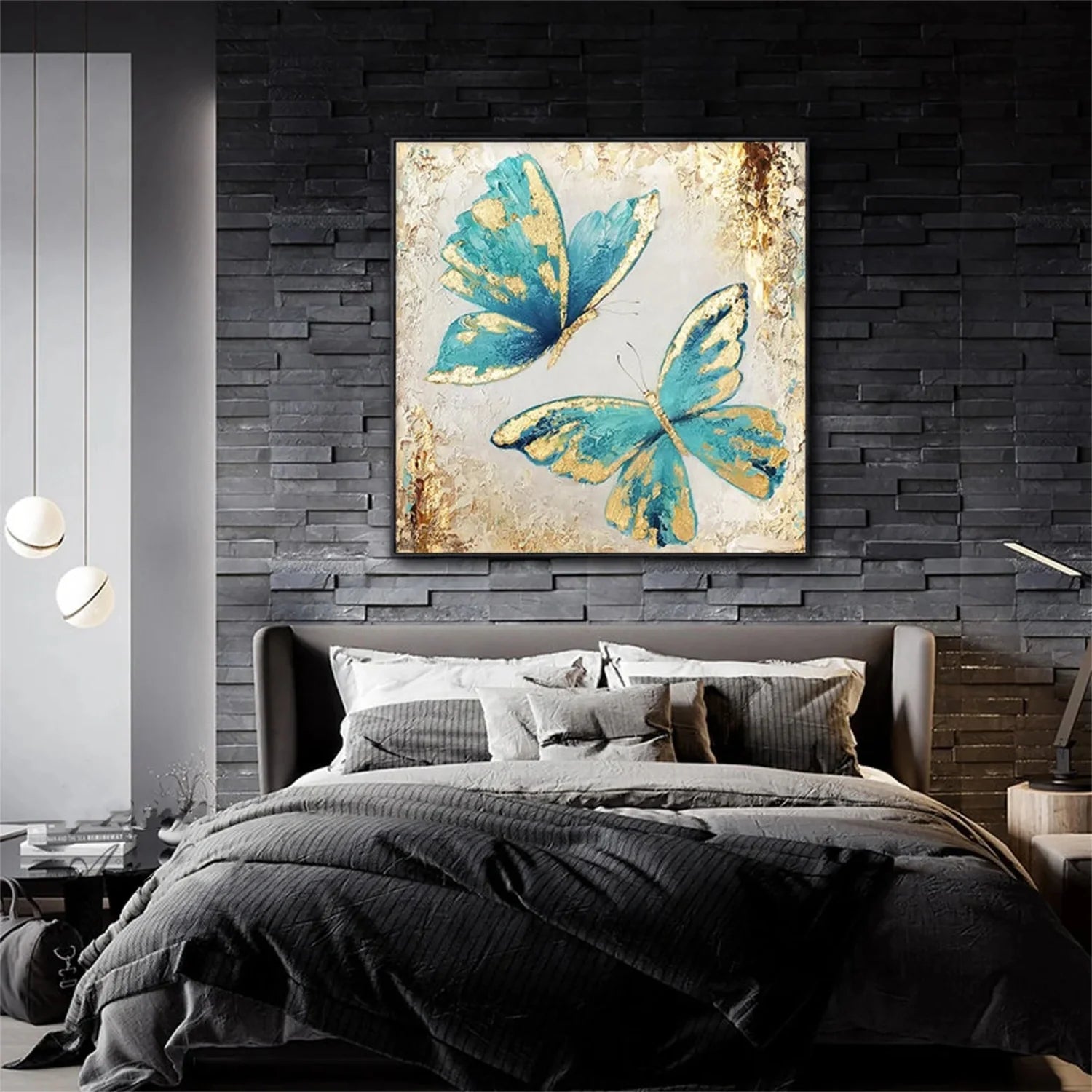 Colorful Abstract Animal Wall Art #AM054