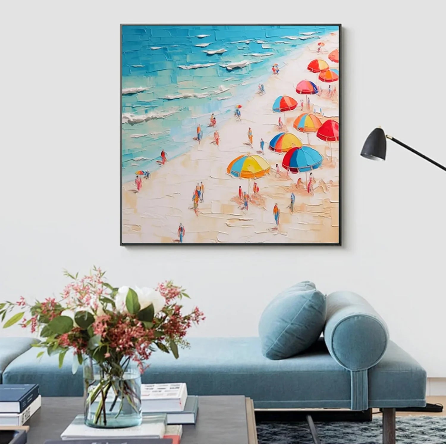 Swimming Sport_Textured Wall Art #AS029