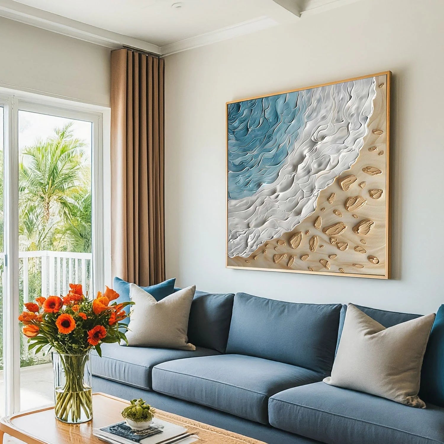 Minimalist Sea & Sky Art #SK063